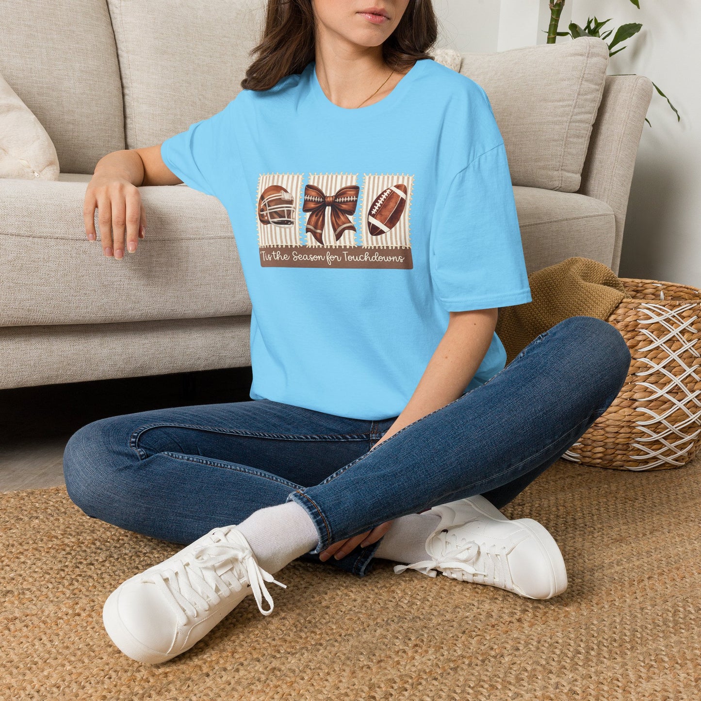 Football Holiday T-Shirt — 'Tis the Season for Touchdowns