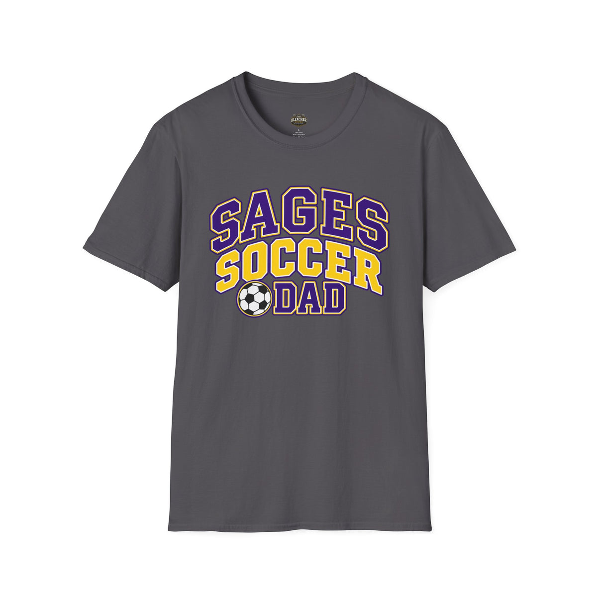 Sages Soccer Dad T‑Shirt — School Team Supportive Fan Tee