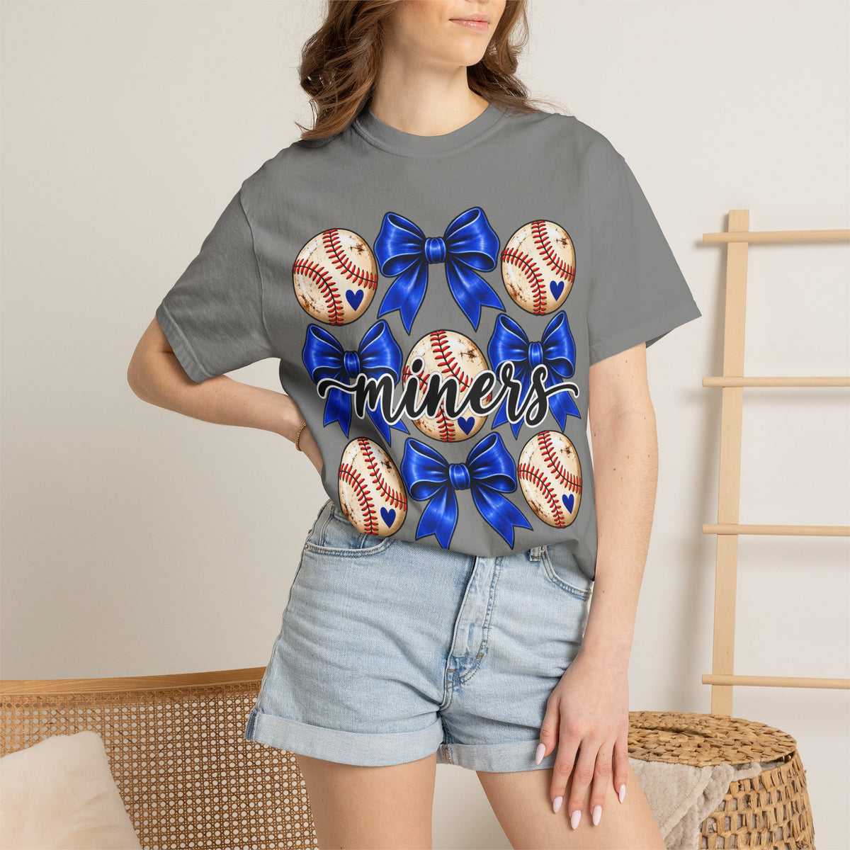Miners Baseball Bows "Miners" T-Shirt