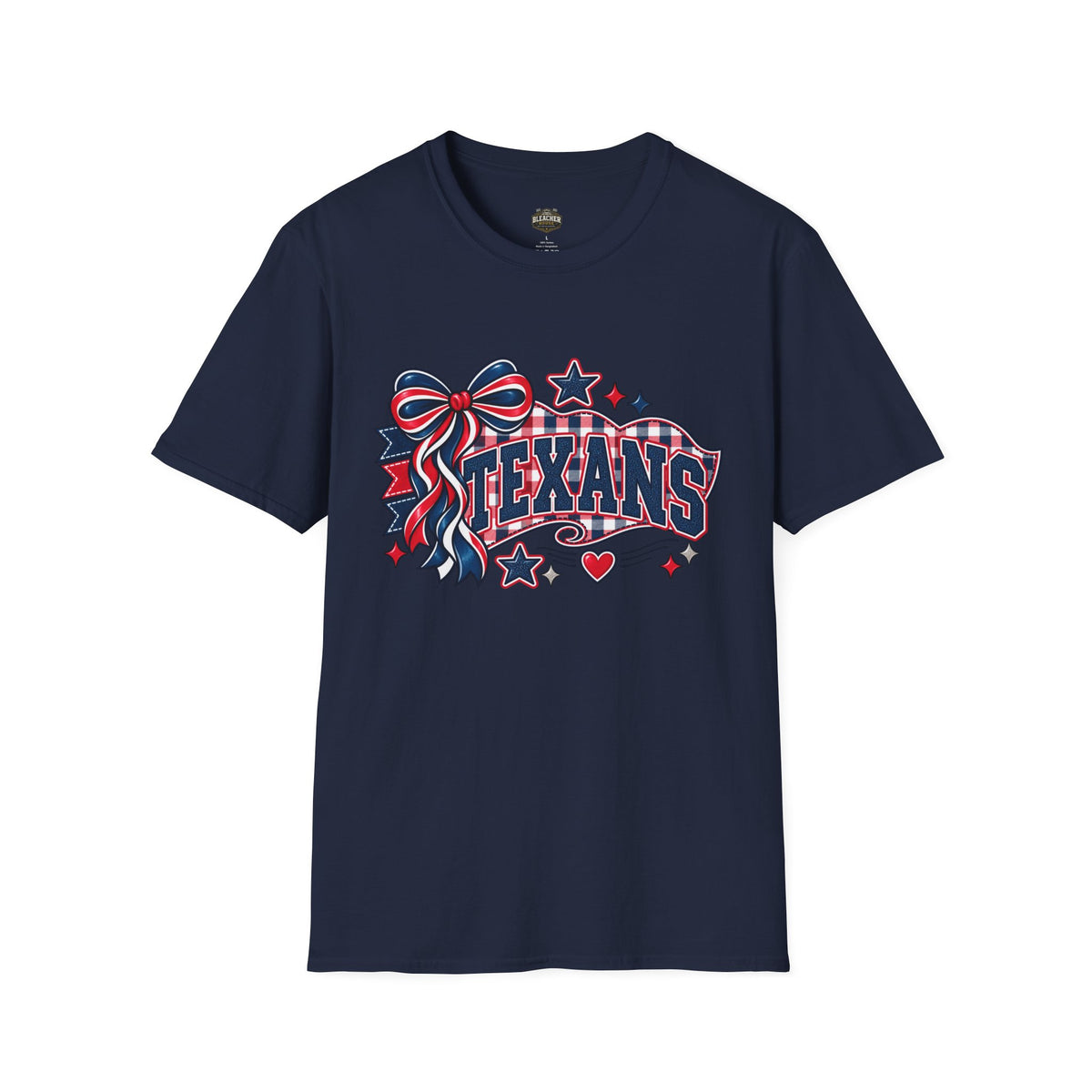 Texans Ribbon & Banner T-Shirt — Team Spirit Tee