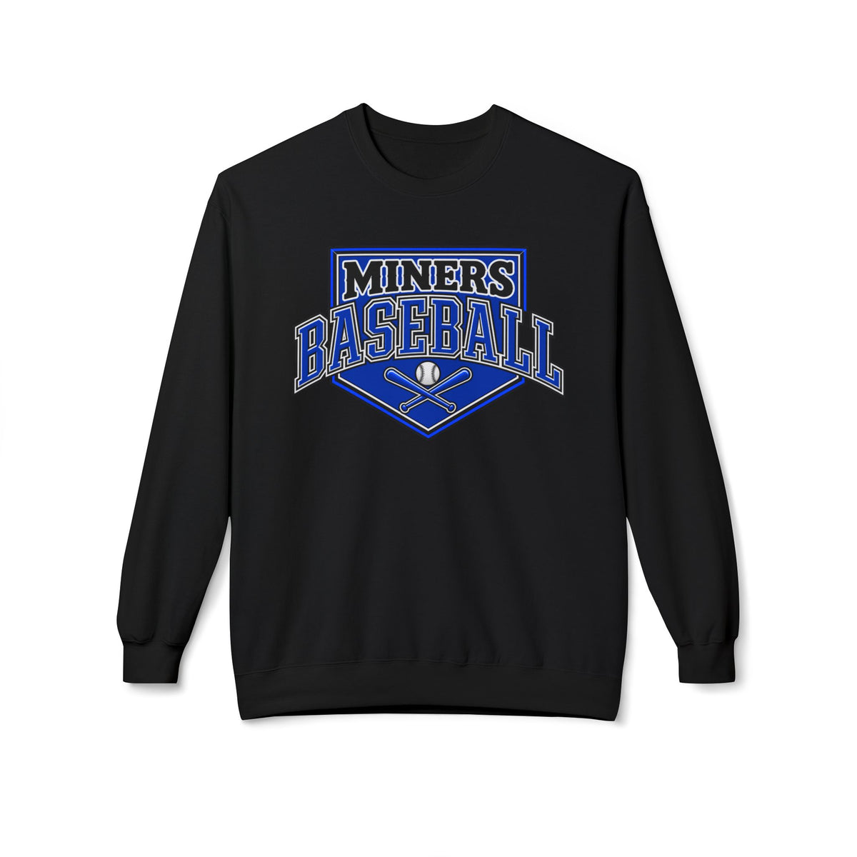 Miners Baseball Crewneck Sweatshirt