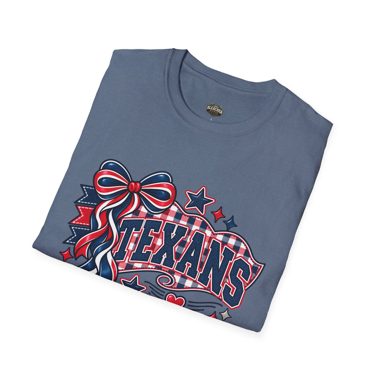 Texans Ribbon & Banner T-Shirt — Team Spirit Tee