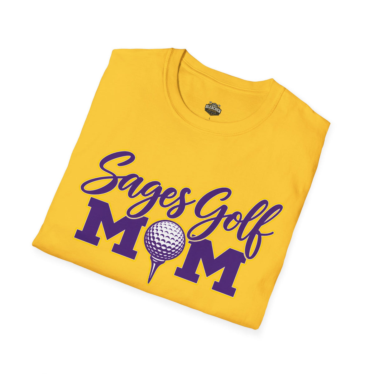 Sages Golf Mom T-Shirt — “Sages Golf MOM” Script & Tee Graphic