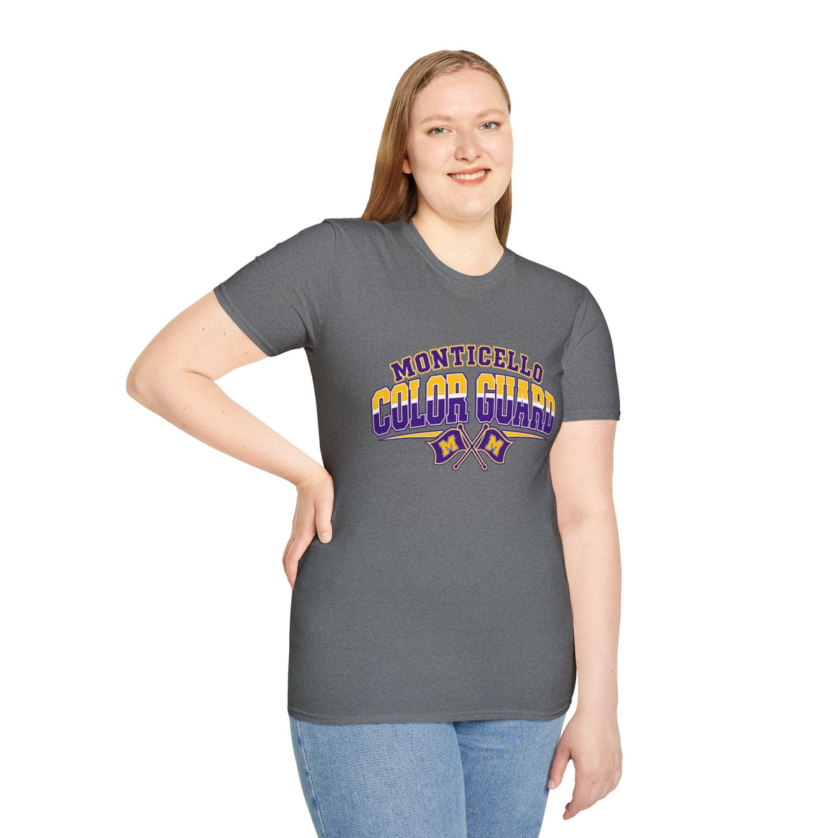 Monticello Color Guard T-Shirt — School Spirit Tee