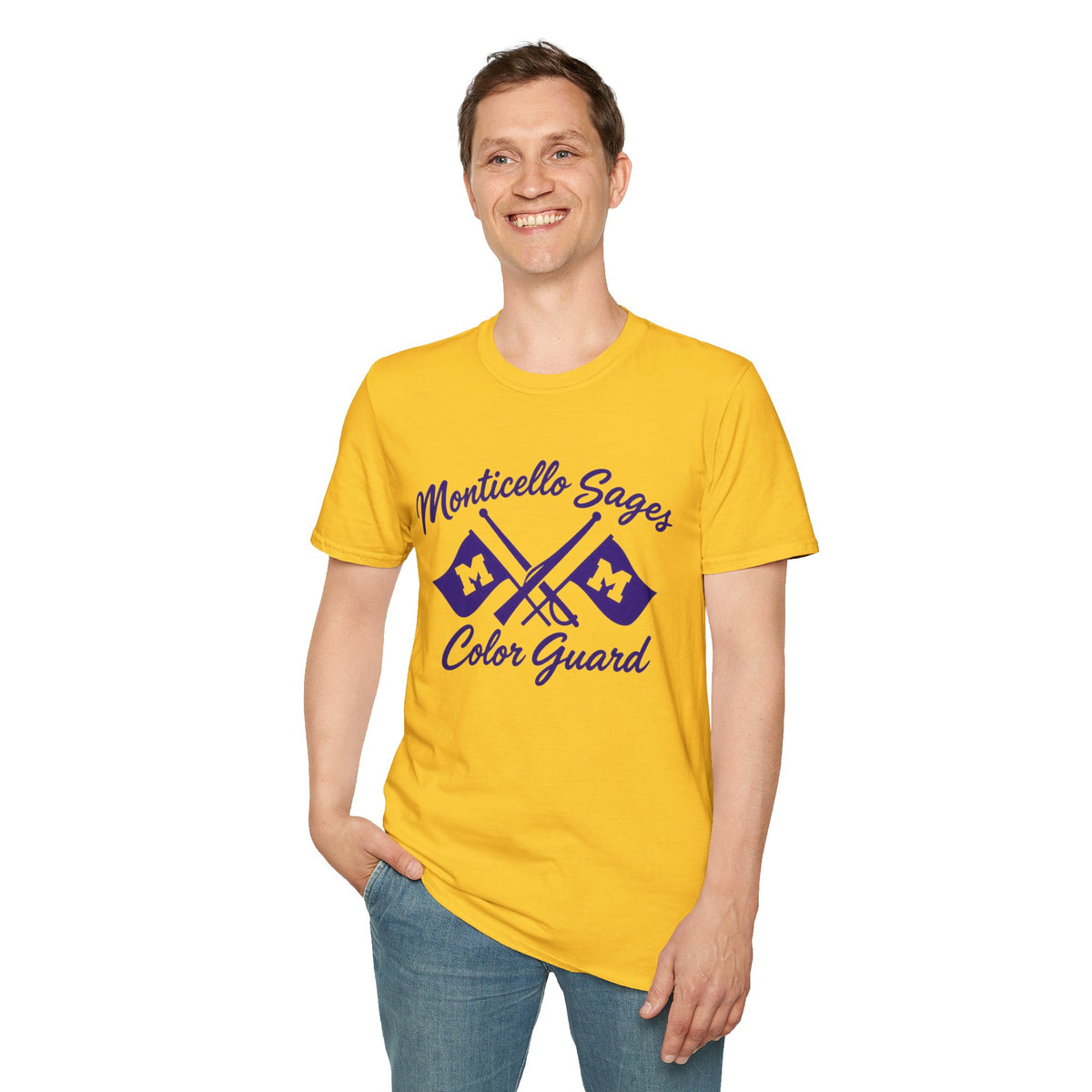 Monticello Sages Aesthetic Color Guard T-Shirt