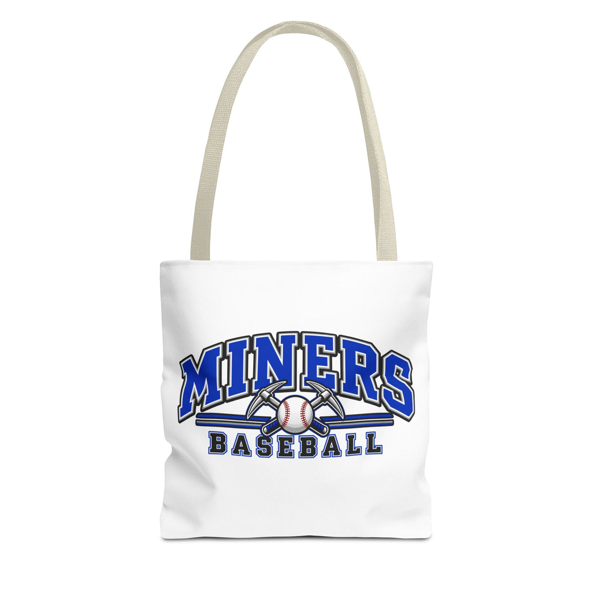 Miners Baseball Tote Bag — Team Logo Sports Carryall