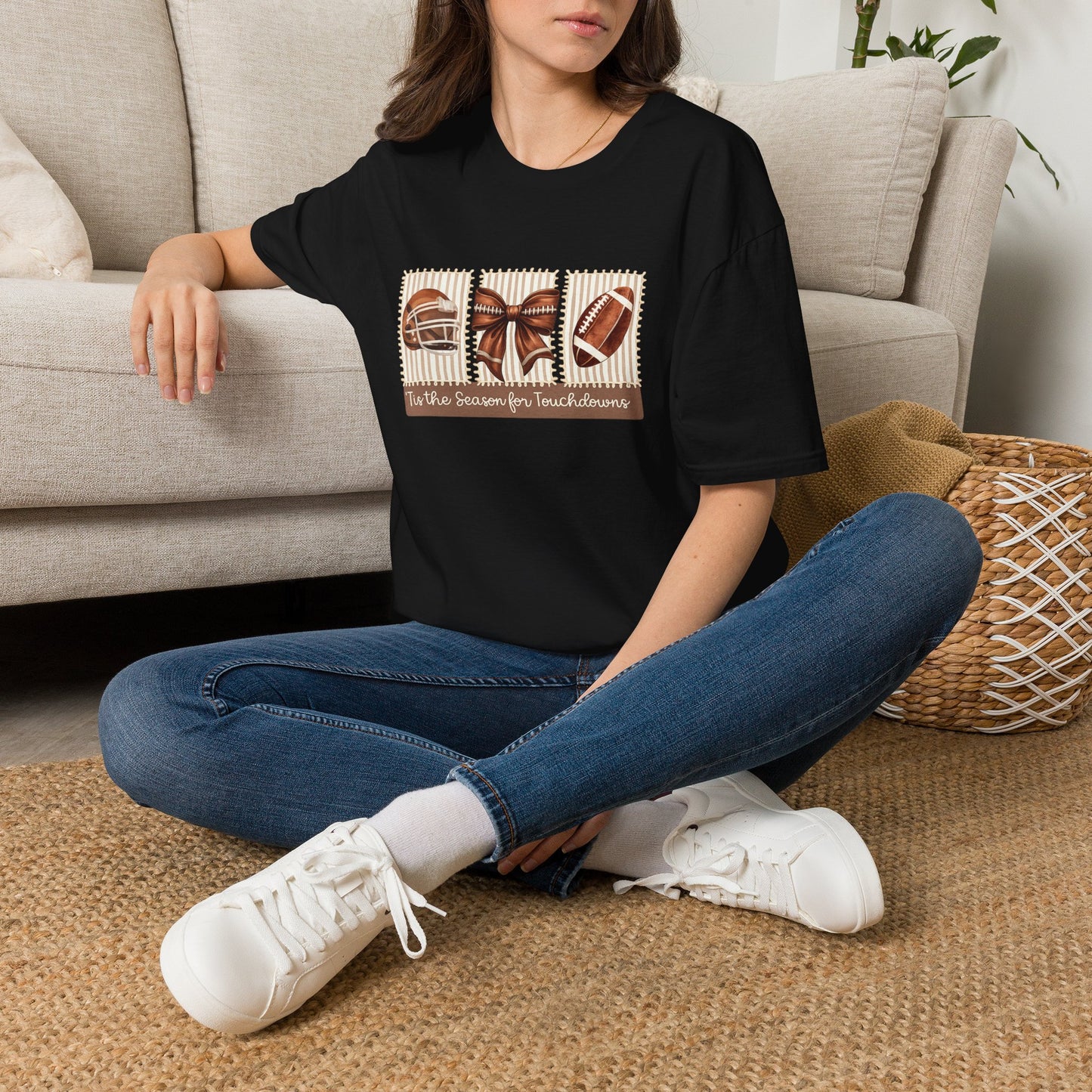 Football Holiday T-Shirt — 'Tis the Season for Touchdowns