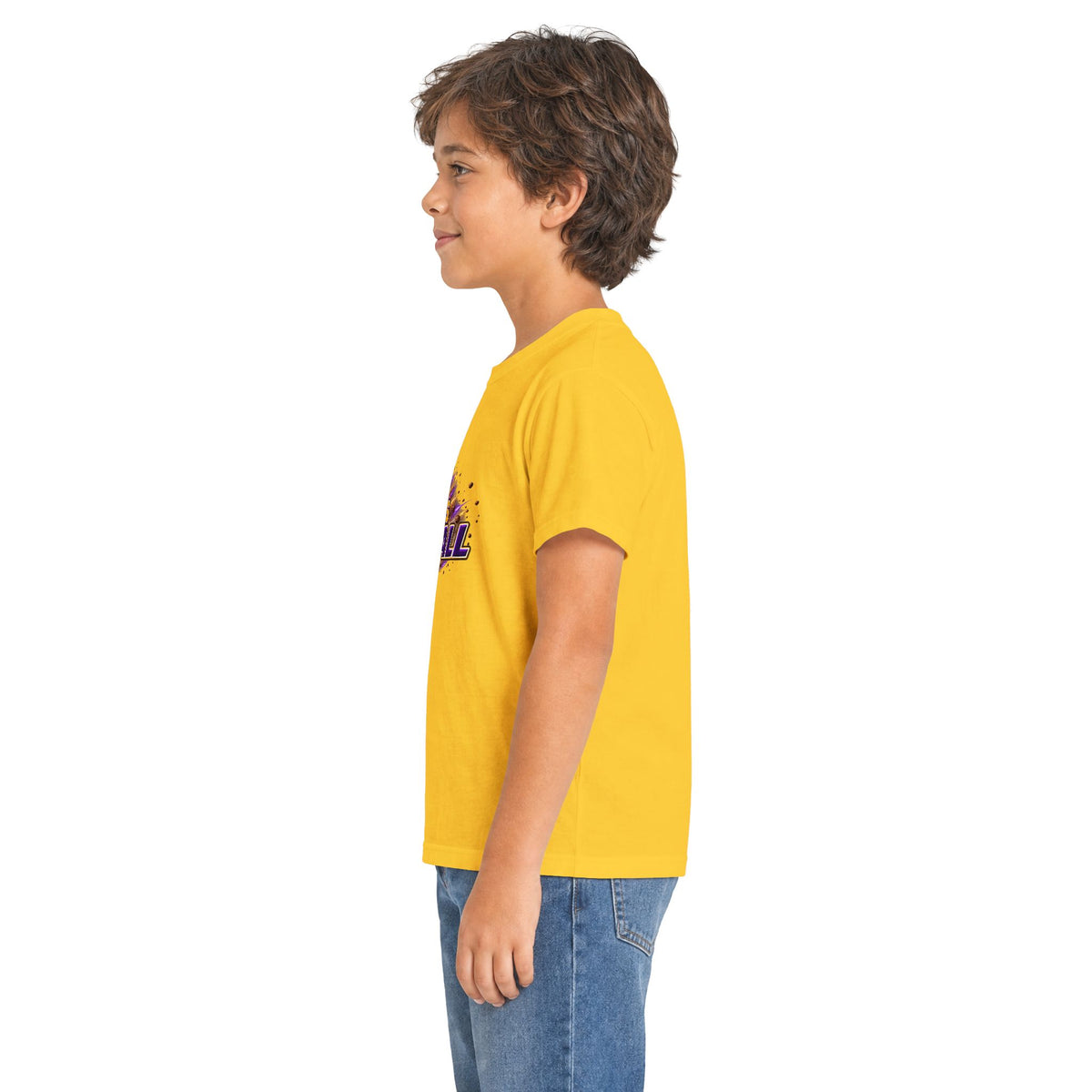 YOUTH Sages Flaming Softball T-shirt