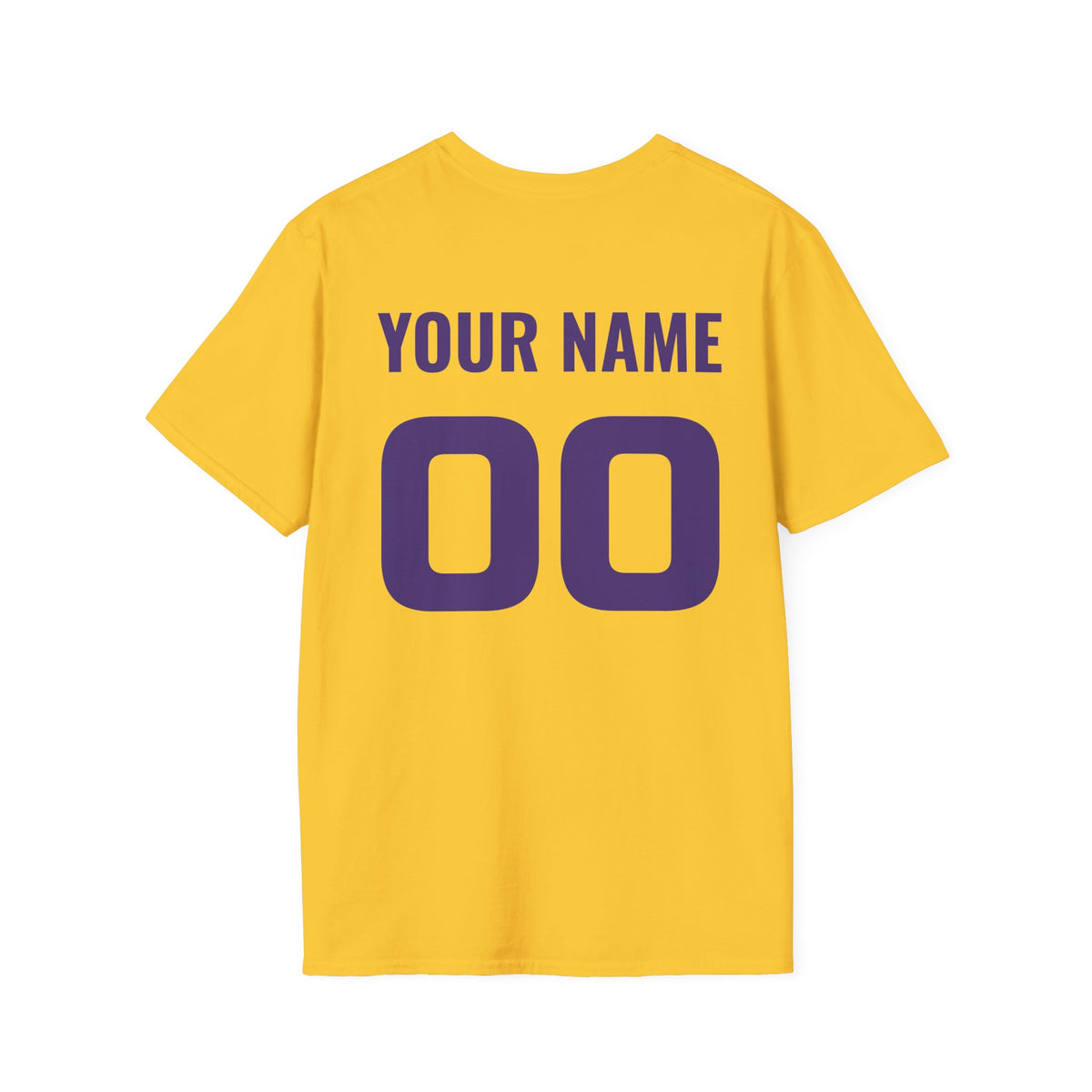 CUSTOMIZABLE Sages Soccer Club T-Shirt — YOUR NAME AND NUMBER