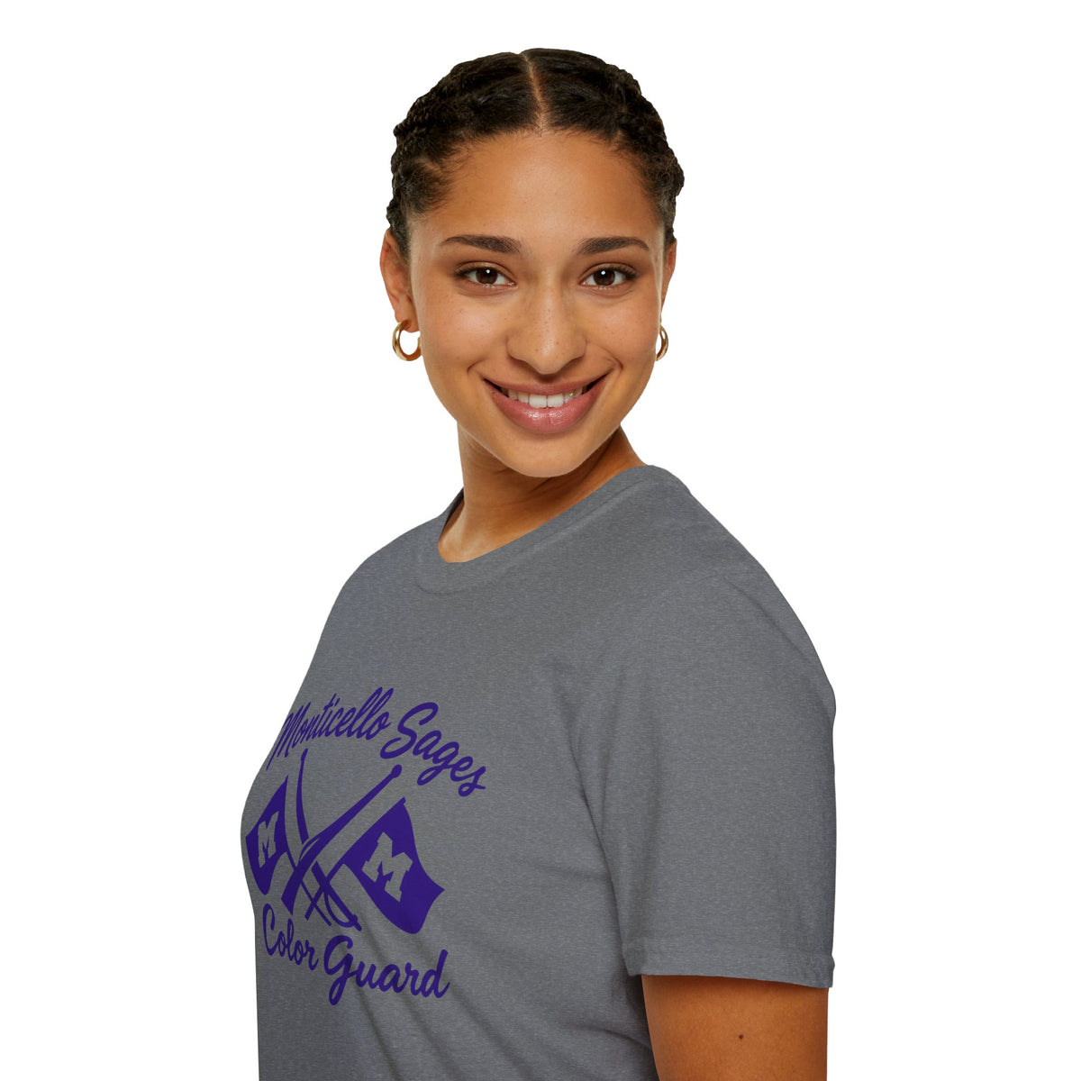 Monticello Sages Aesthetic Color Guard T-Shirt