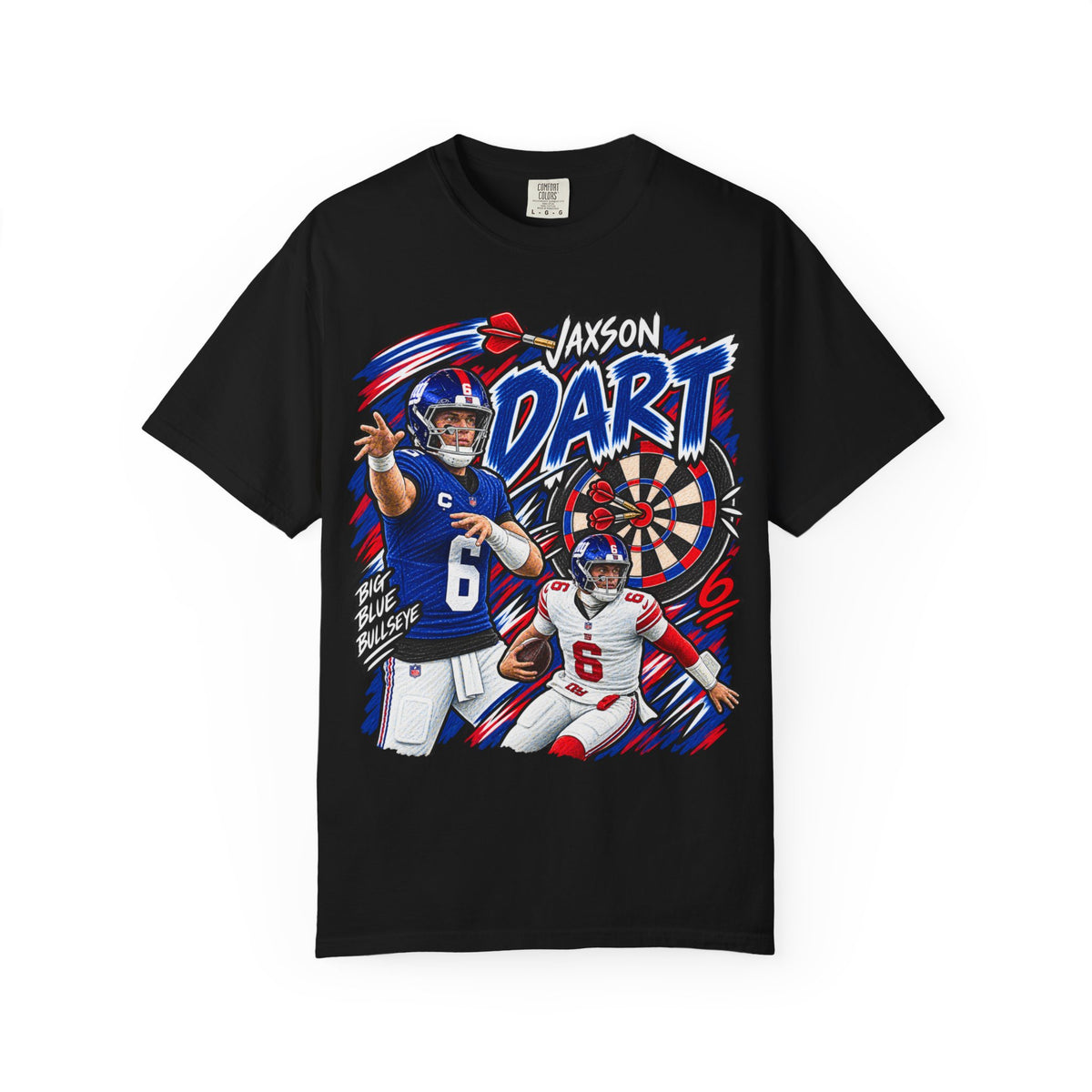 Jaxson Dart Graphic T-Shirt - Sunday Standouts Sketch Series