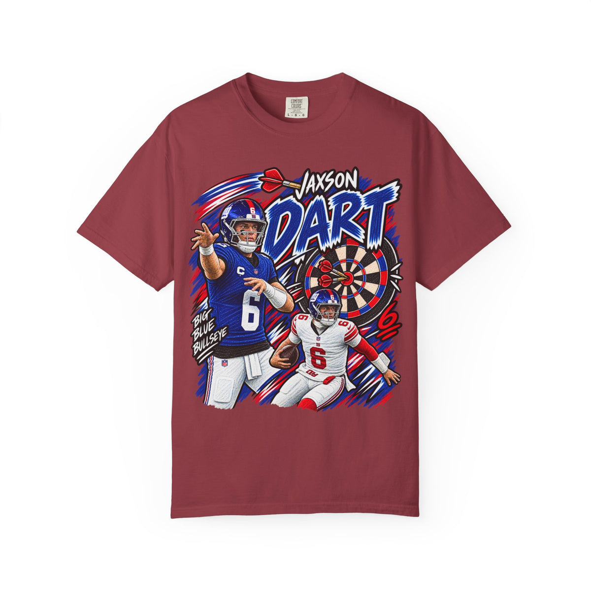 Jaxson Dart Graphic T-Shirt - Sunday Standouts Sketch Series