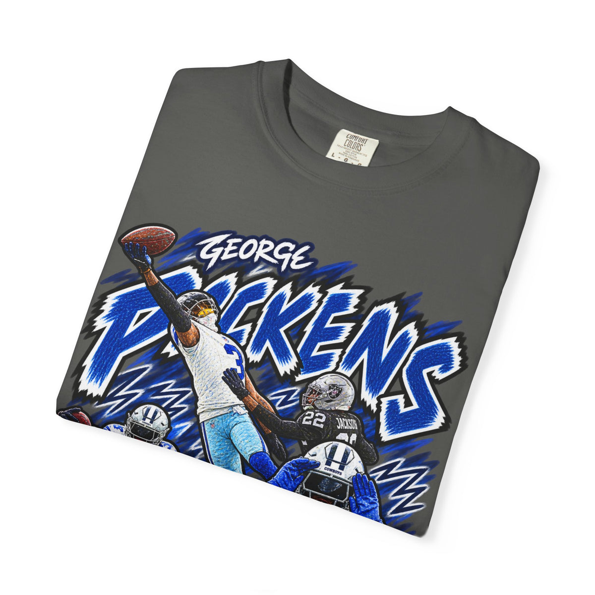 George Pickens Graphic T-Shirt - Sunday Standouts Sketch Series