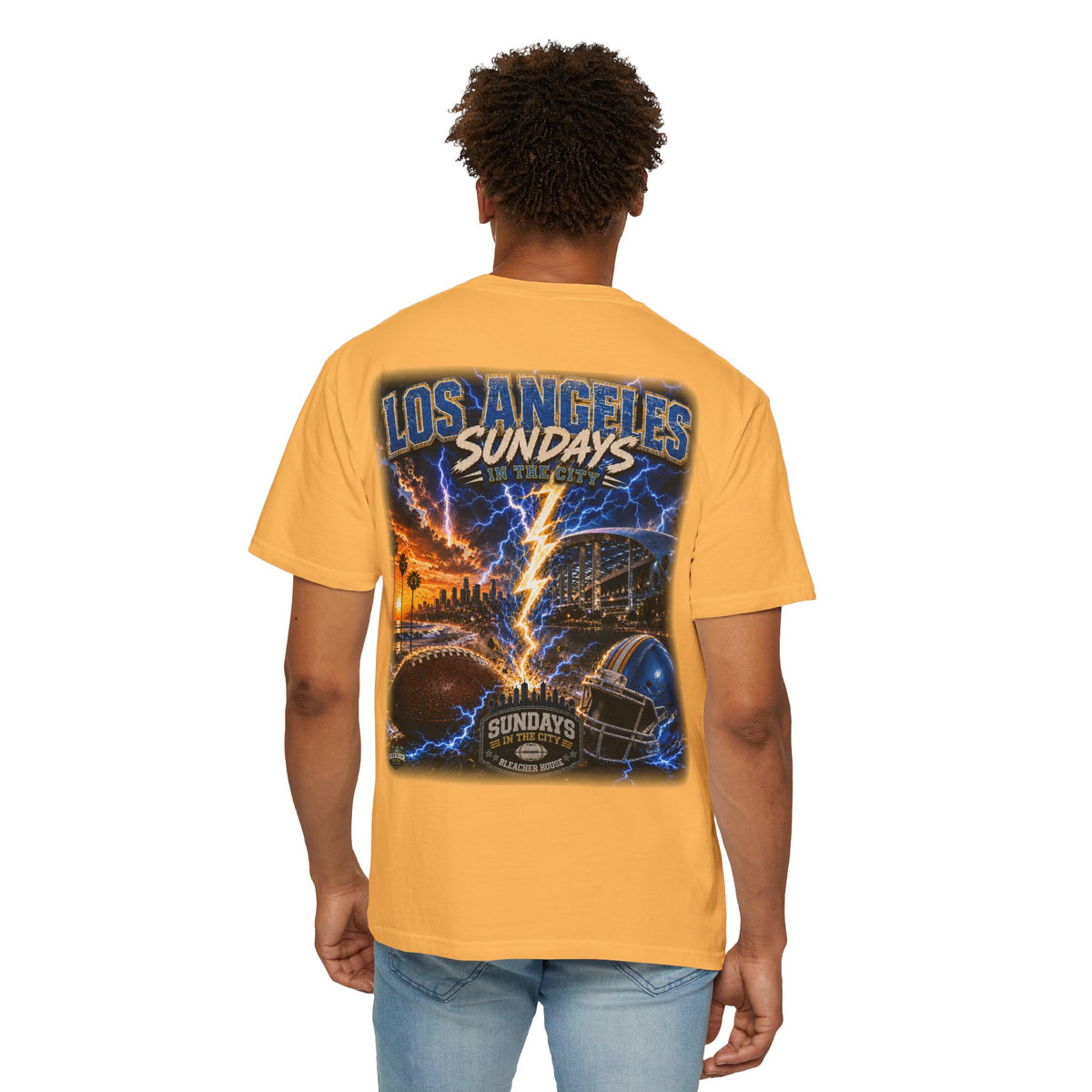 Sundays In The City - LA CHARGERS Edition - Collector's Edition (Front Patch + Back Design)