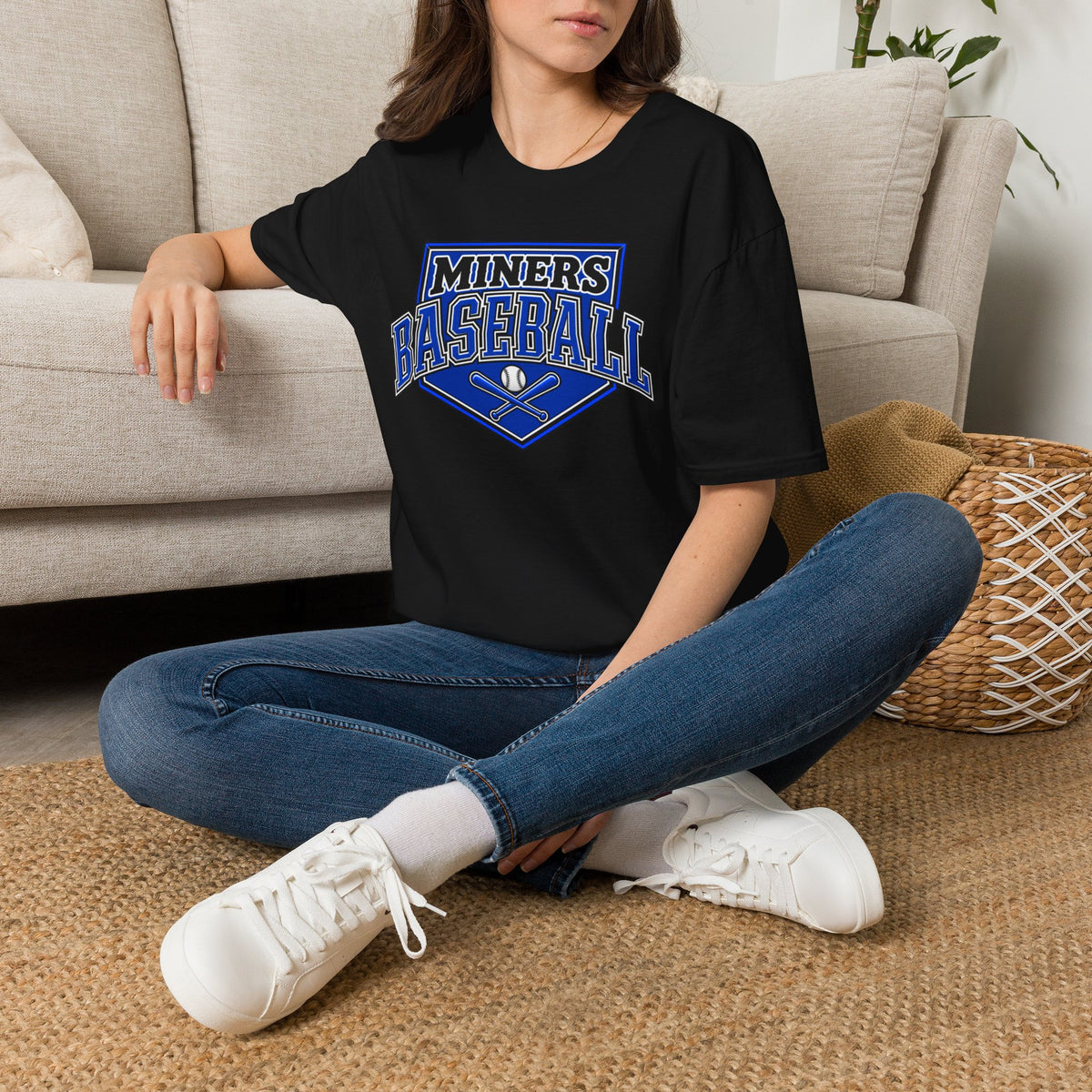 Miners Baseball T-Shirt — Team Logo Sports Tee