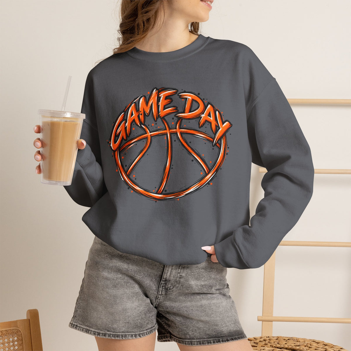 Game Day Basketball Sweatshirt