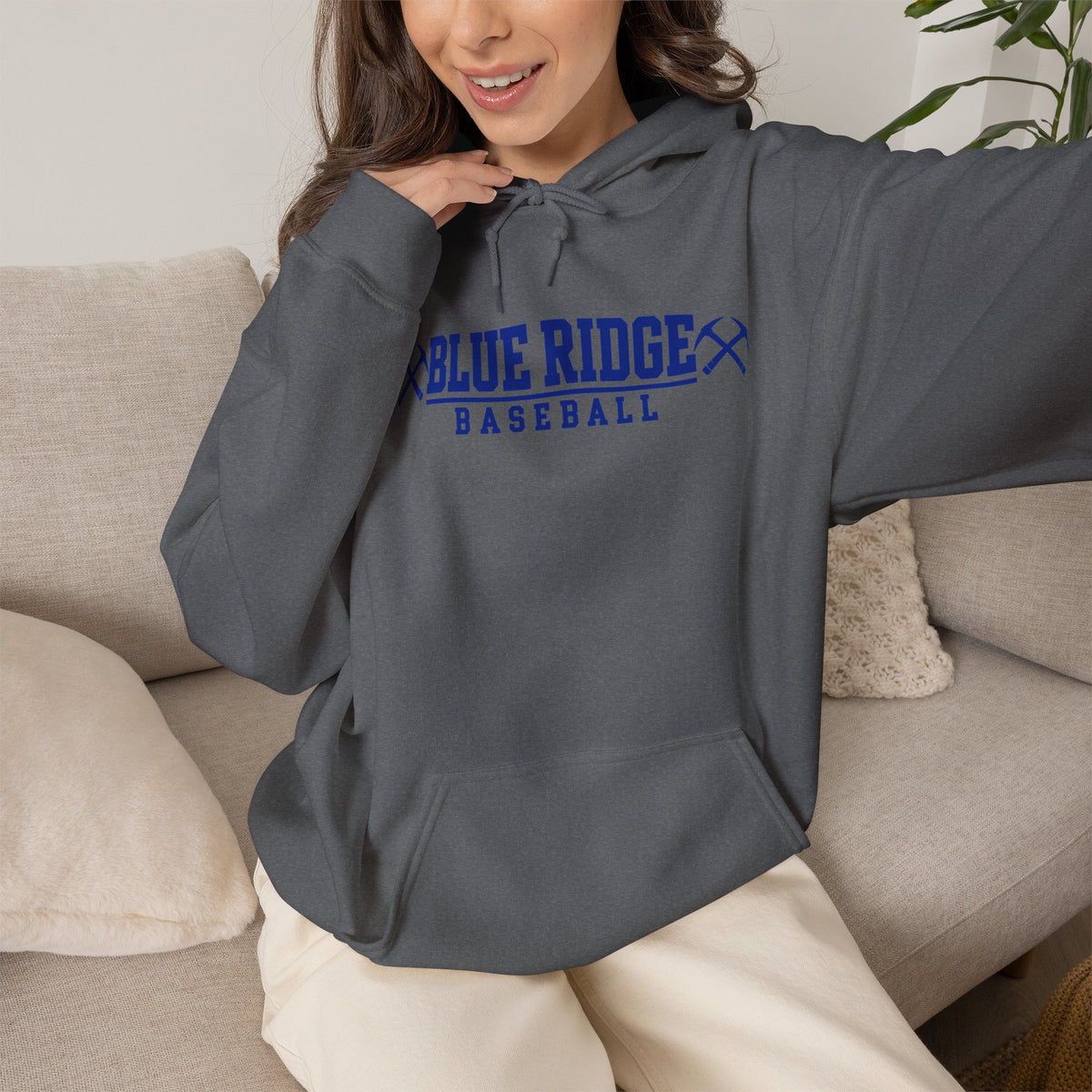 Blue Ridge Baseball Hooded Sweatshirt