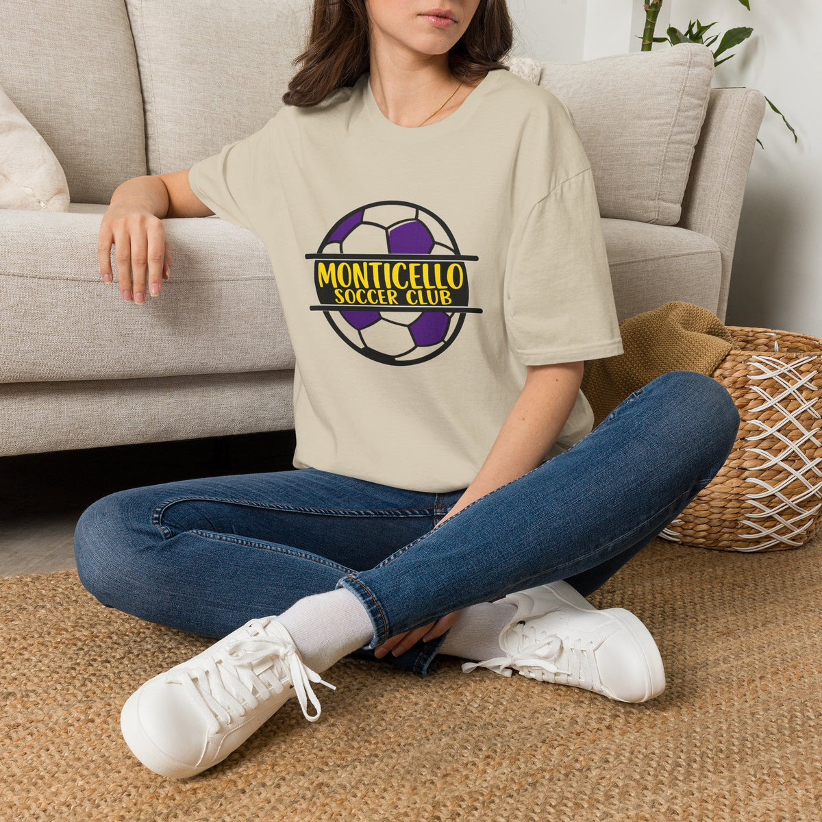 Monticello Soccer Club T-Shirt — Adult Team Support Tee
