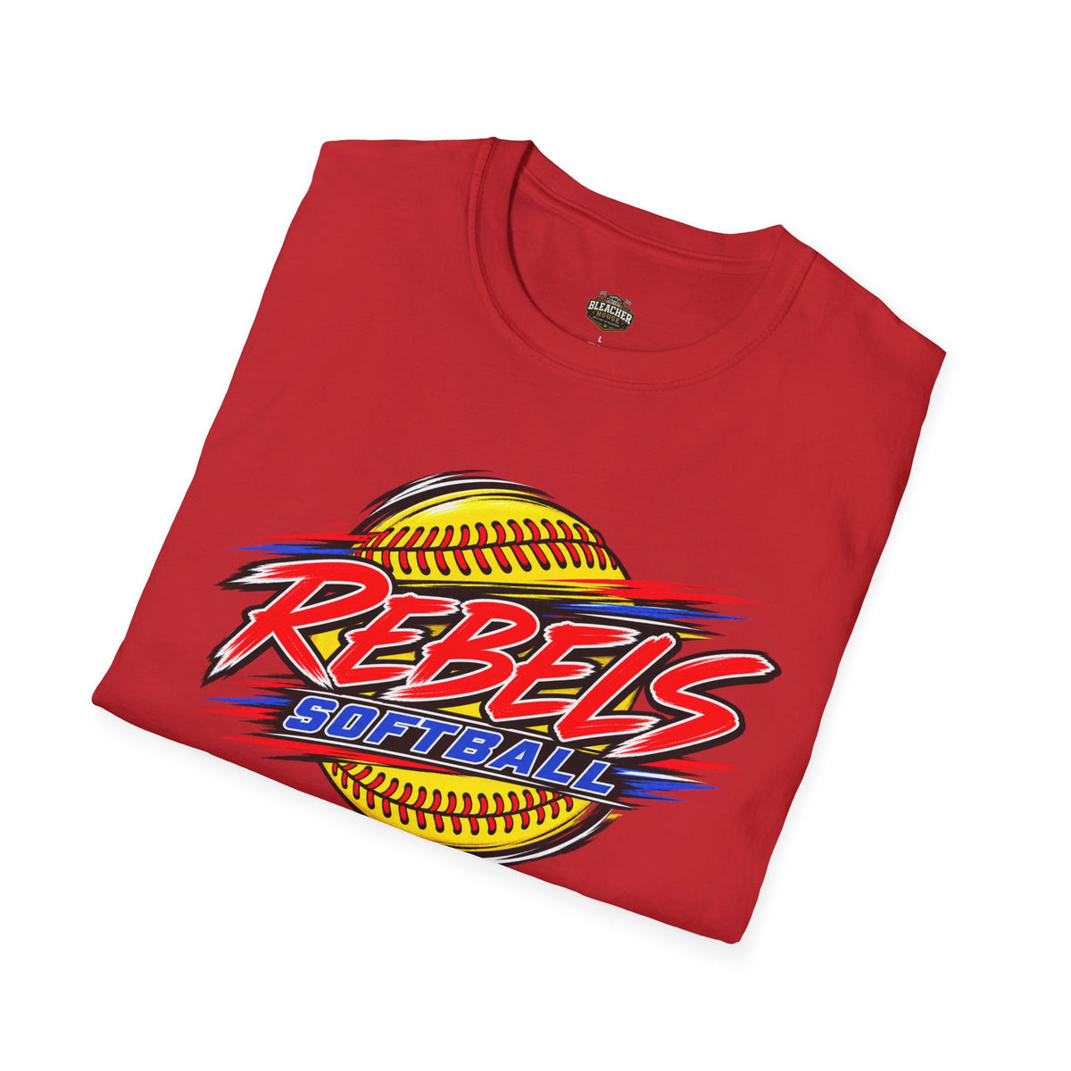 Rebels Softball T-Shirt — Bold Team Graphic Tee