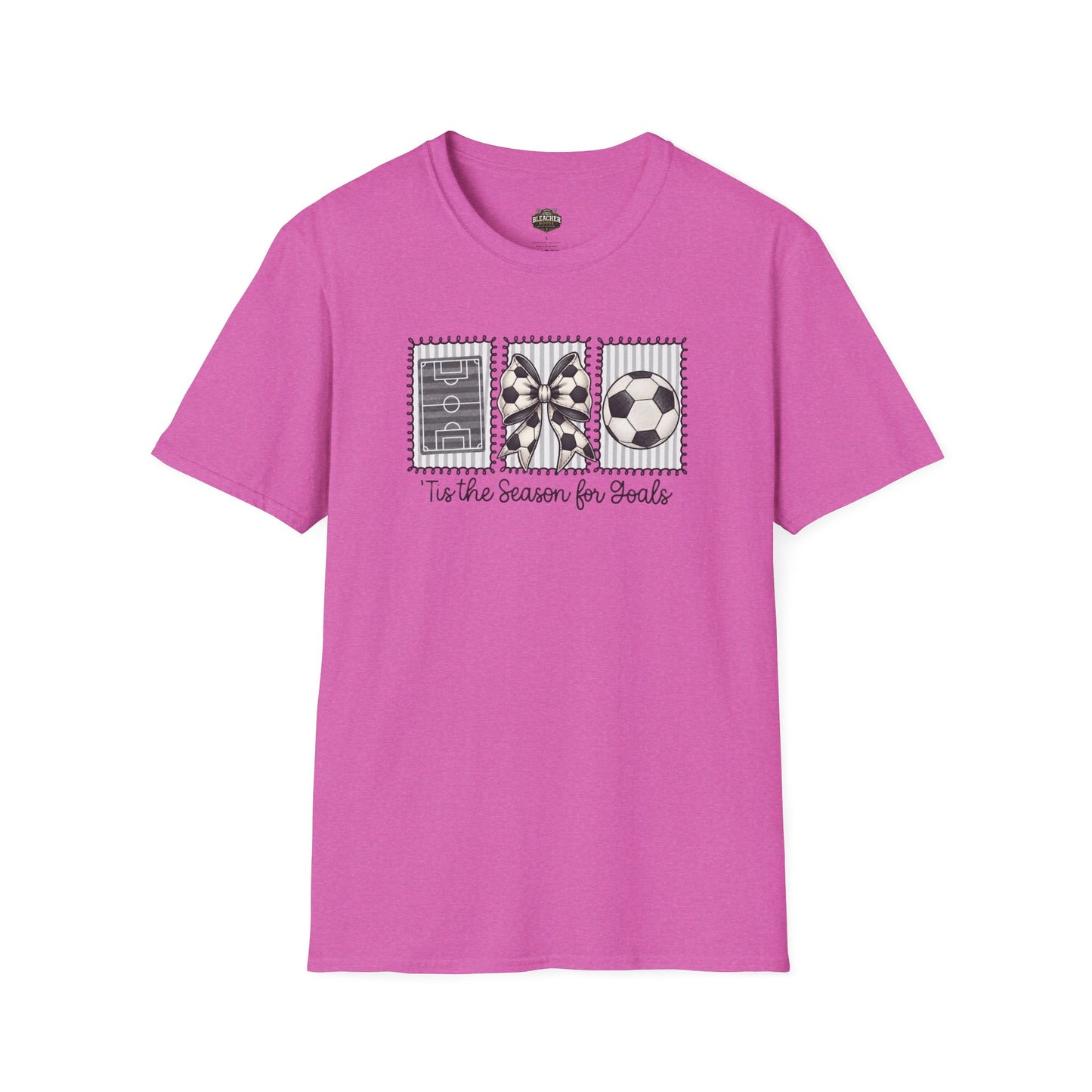 Soccer T‑Shirt — "Tis the Season for Goals"  Soccer Tee