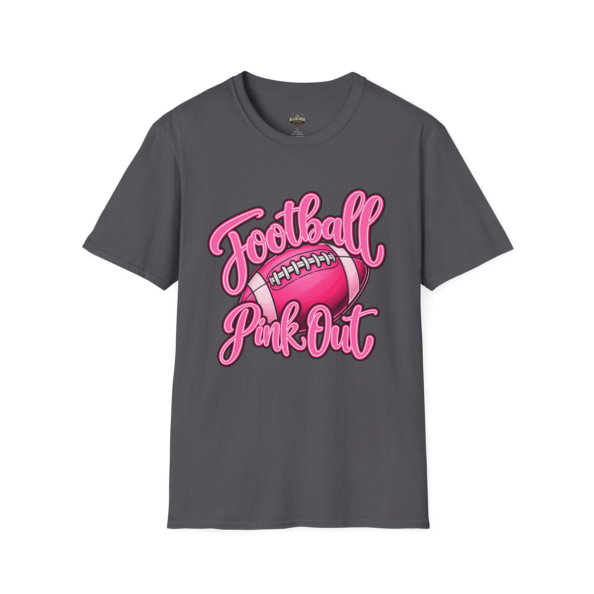 Football Pink Out T-Shirt — Pink Football Game Day Tee