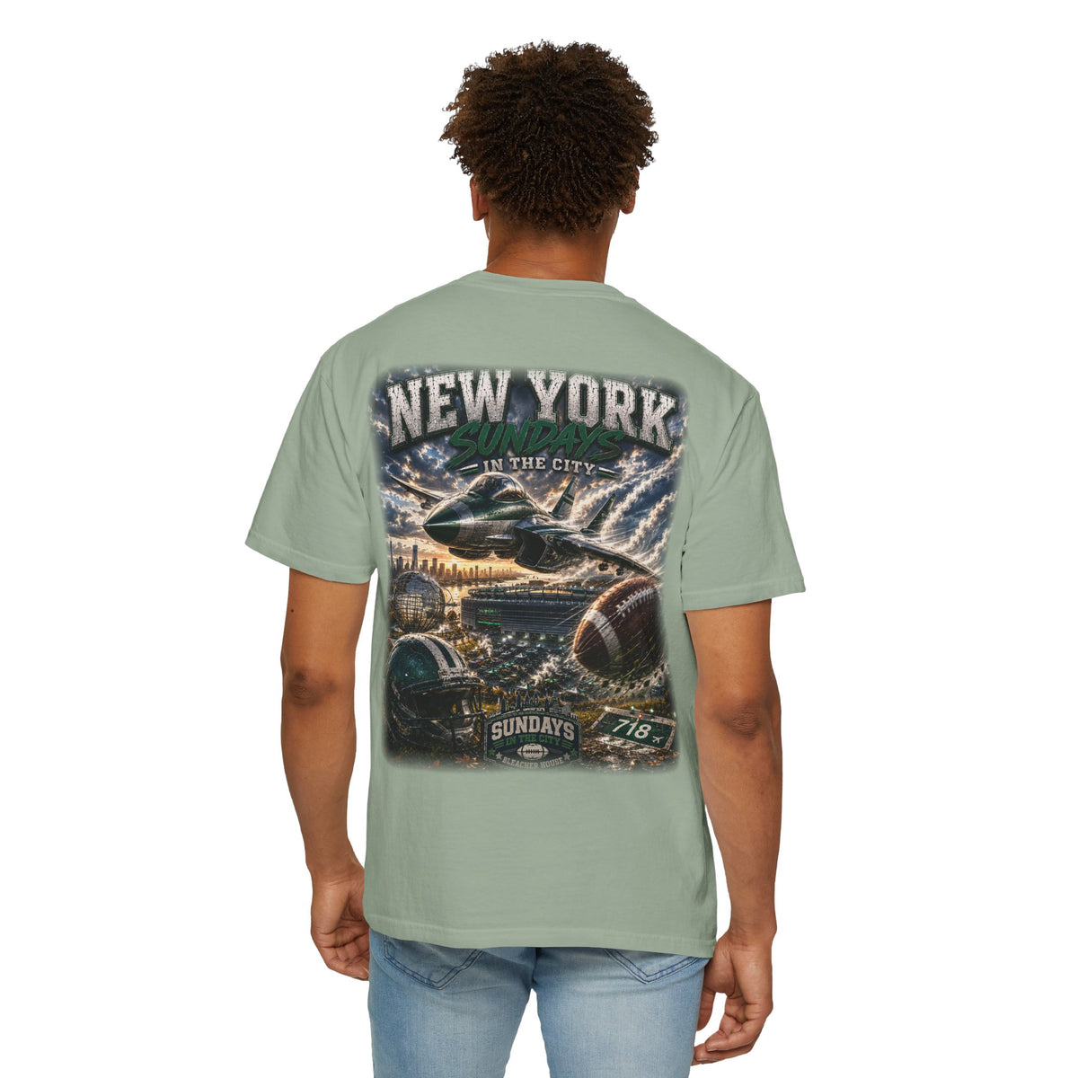 Sundays In The City - NEW YORK JETS Edition - Collector's Edition (Front Patch + Back Design)