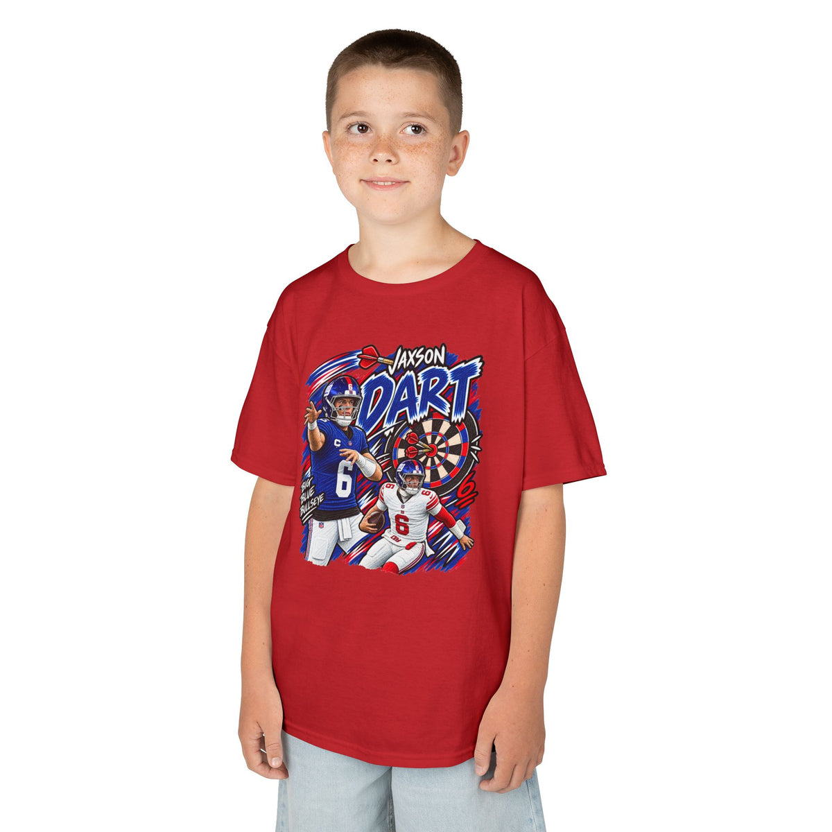 YOUTH Jaxson Dart Graphic T-Shirt - Sunday Standouts Sketch Series