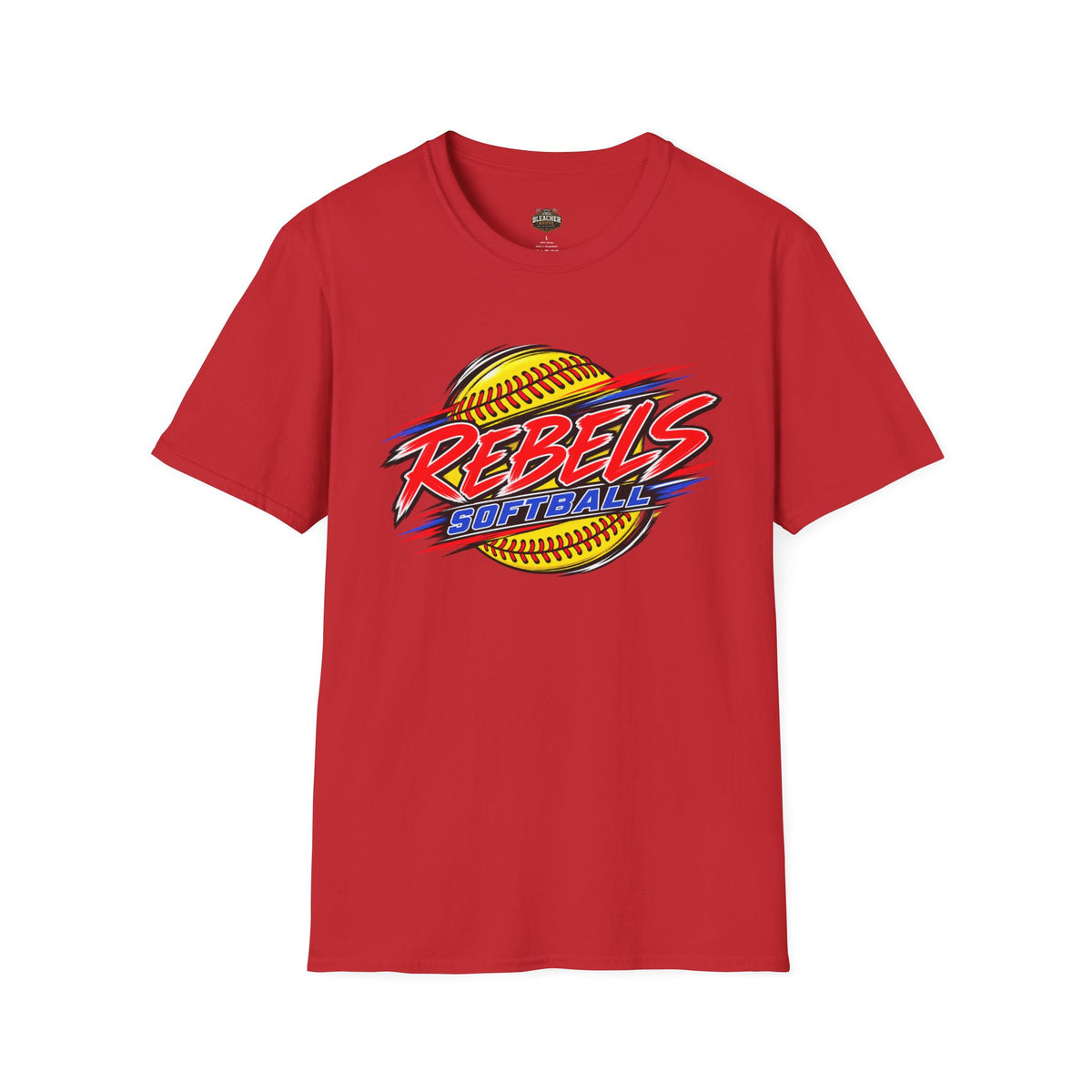 Rebels Softball T-Shirt — Bold Team Graphic Tee