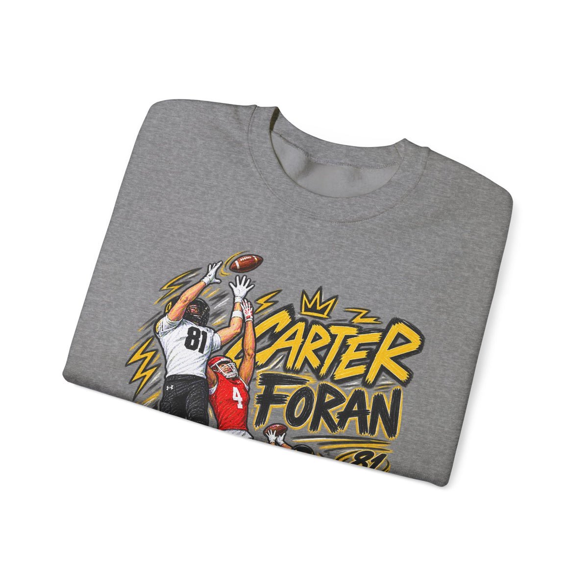 CARTER FORAN Graphic Crewneck - Saturday Standouts Sketch Series
