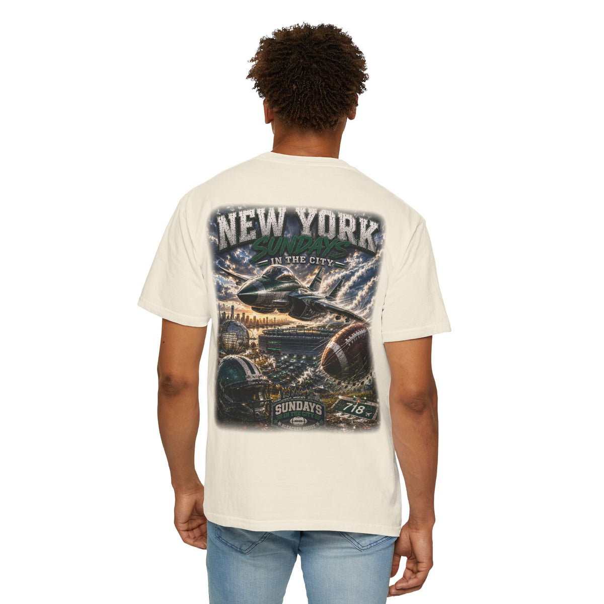 Sundays In The City - NEW YORK JETS Edition - Collector's Edition (Front Patch + Back Design)