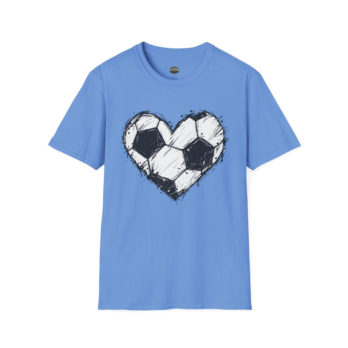 Soccer Heart T-Shirt — Grunge Love Football Tee