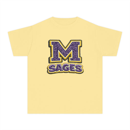 Youth Sages Tee — Marker-colored Spirit Shirt