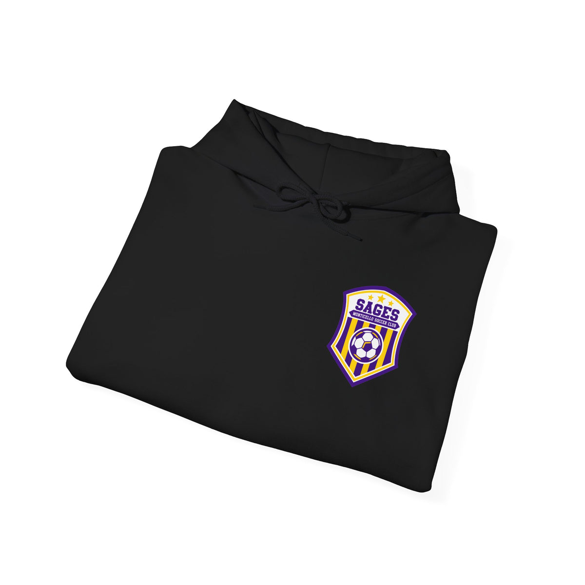 Monticello Soccer Club Crest Hoodie - Unisex Hooded Sweatshirt