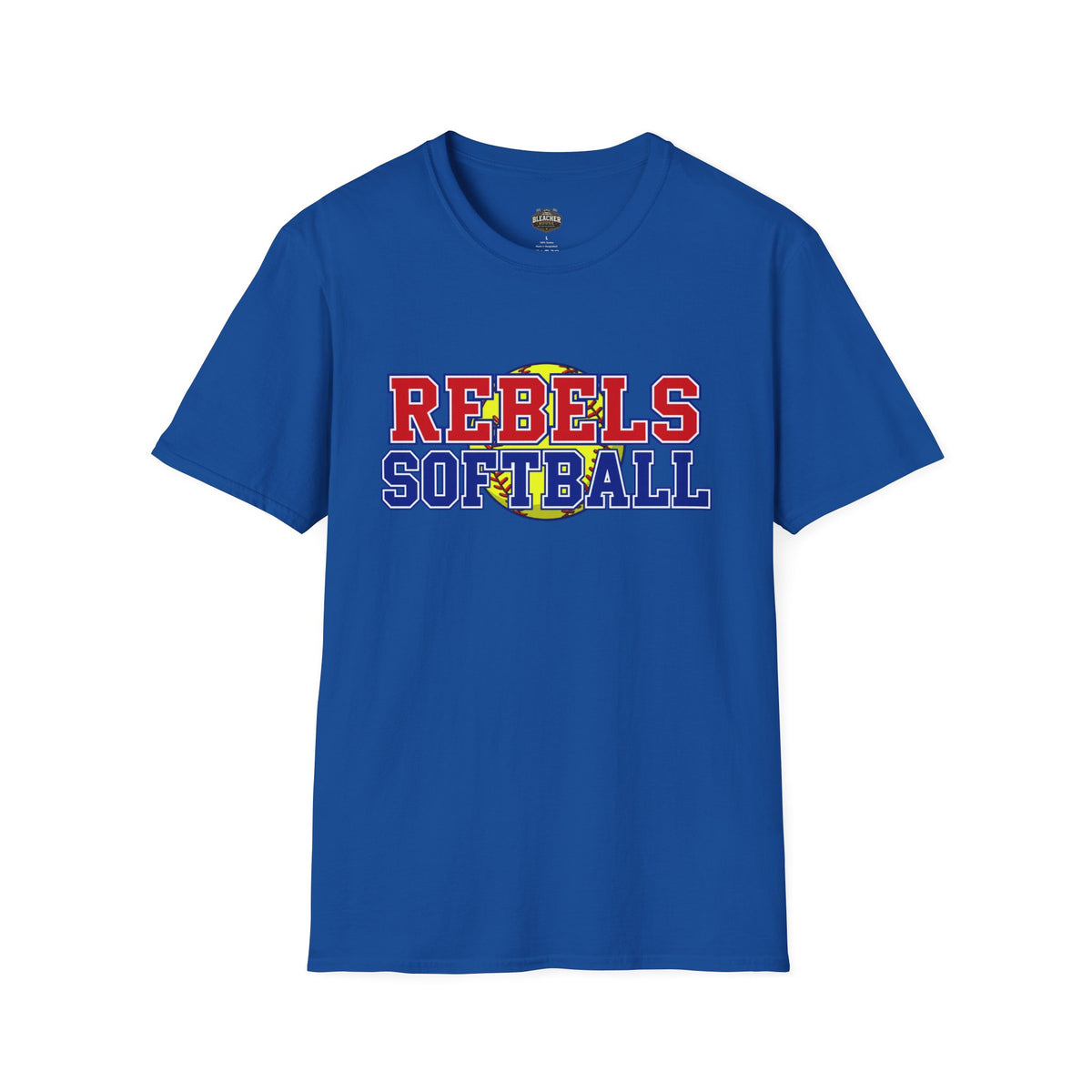 Rebels Softball T-Shirt — Retro Team Spirit Soft Tee