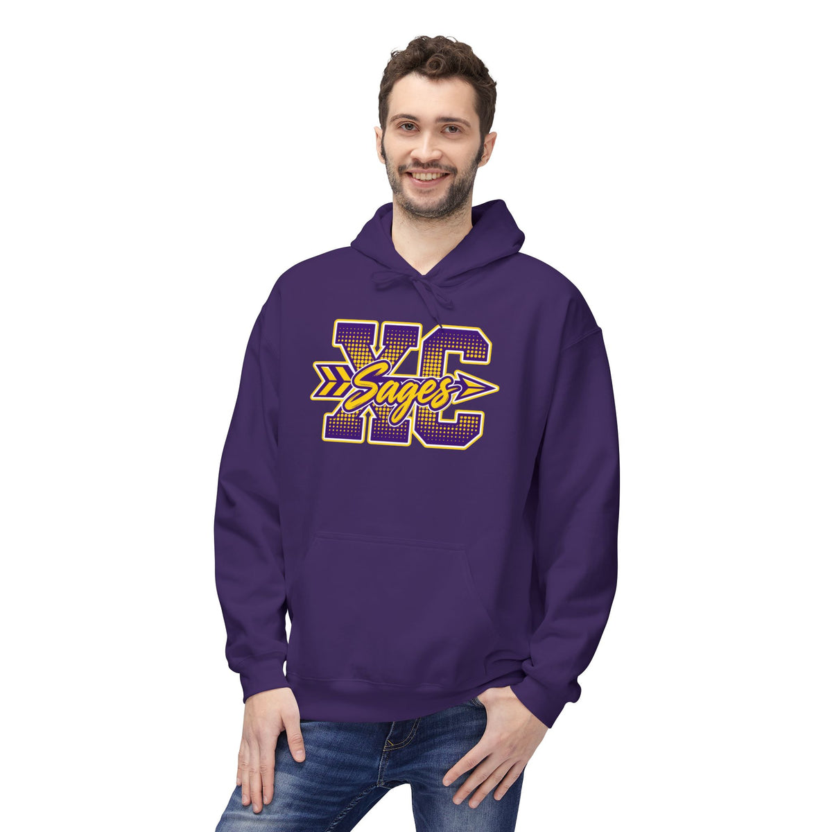 Cross Country Sages Hoodie — Vintage Sweatshirt