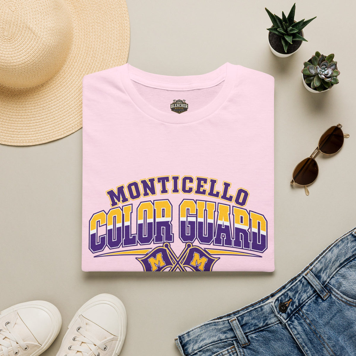 Monticello Color Guard T-Shirt — School Spirit Tee