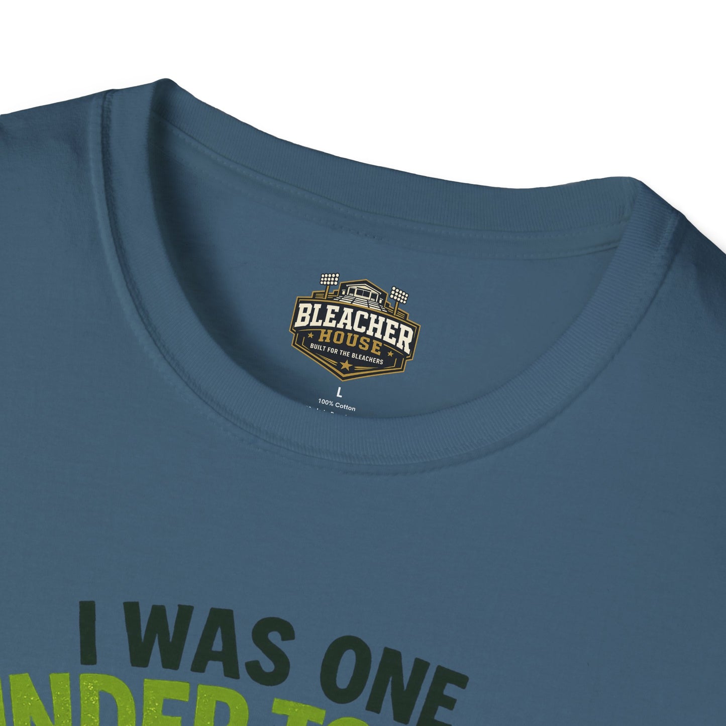 Golf T-Shirt — "I Was One Under Today!" ANIMATED VERSION - Scorecard Golf Humor Shirt