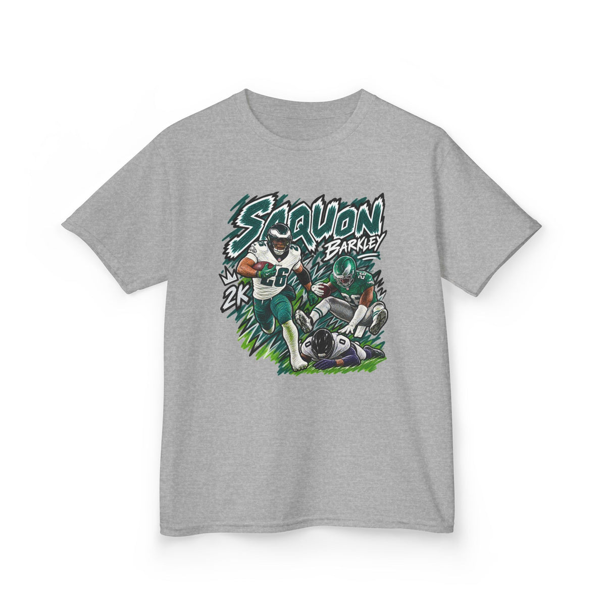 YOUTH Saquon Barkley Graphic T-Shirt - Sunday Standouts Sketch Series