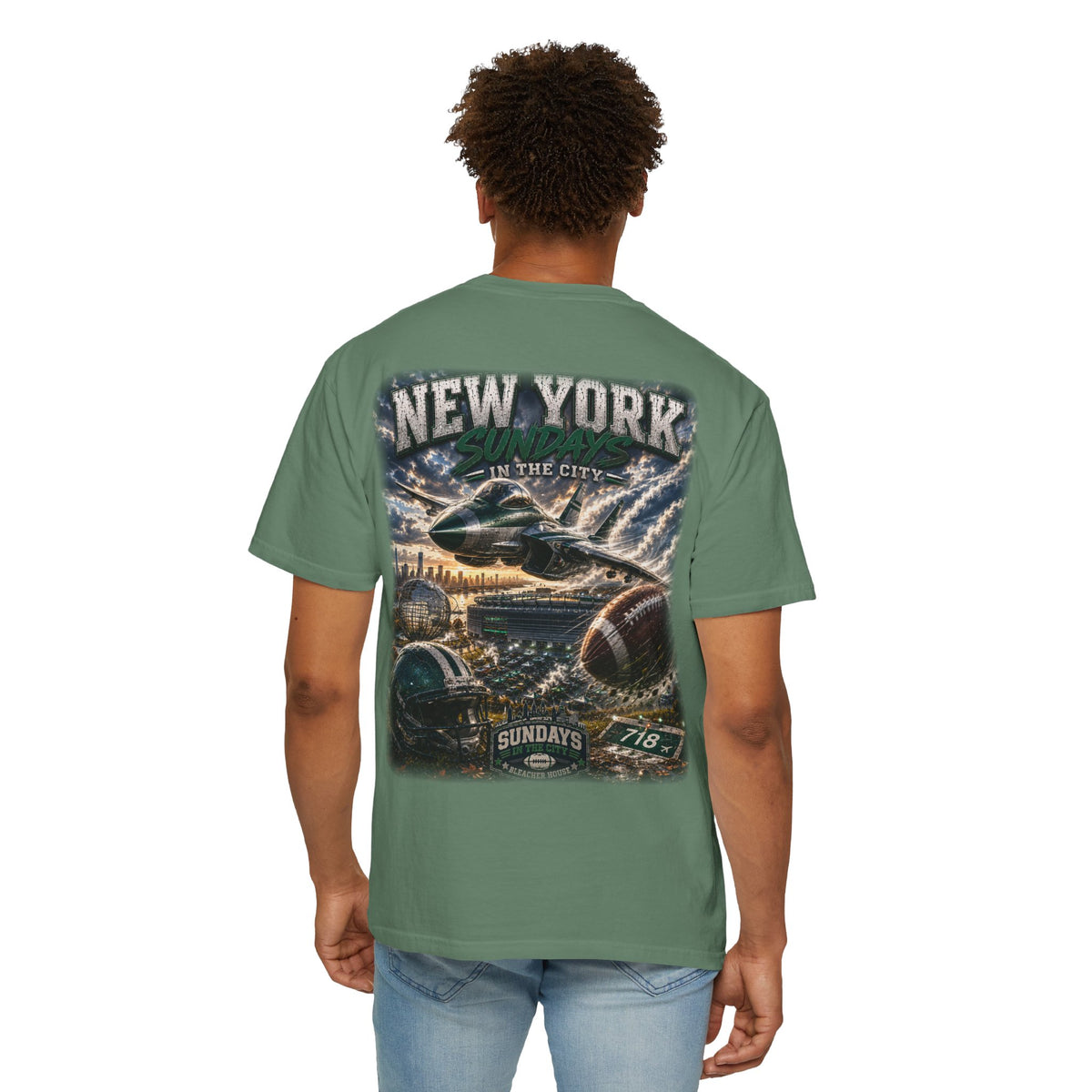 Sundays In The City - NEW YORK JETS Edition - Collector's Edition (Front Patch + Back Design)