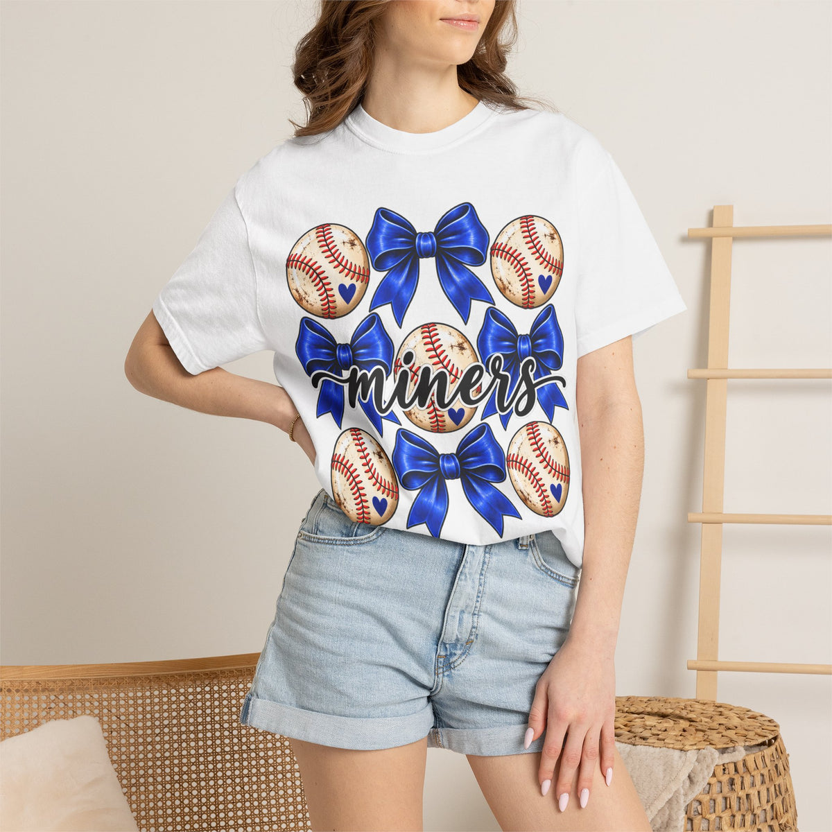 Miners Baseball Bows "Miners" T-Shirt
