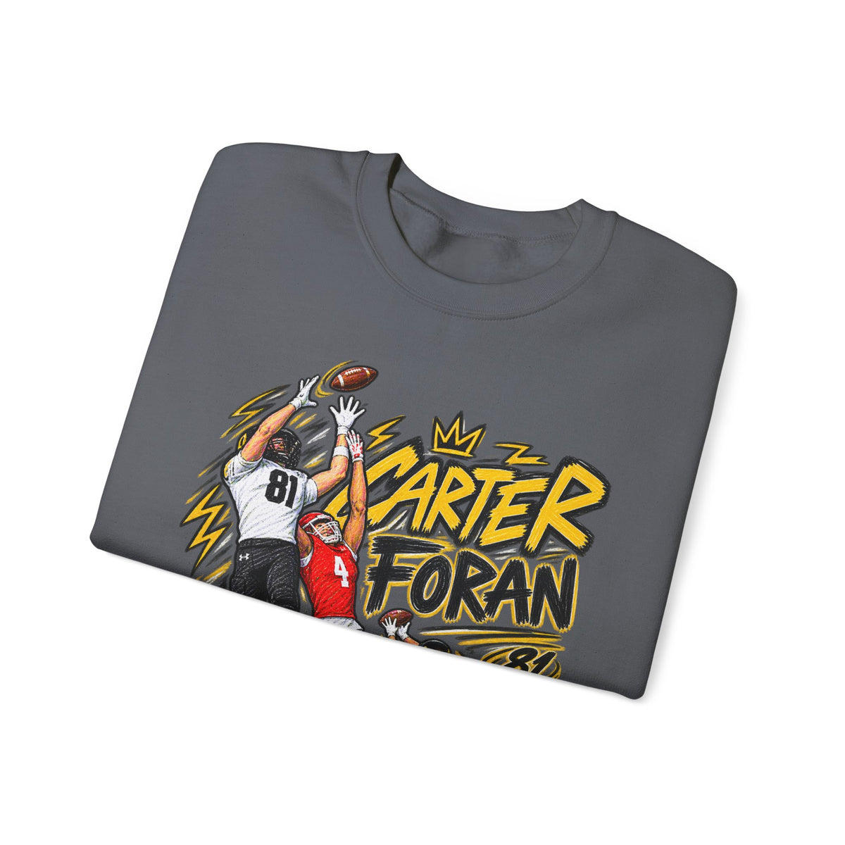 CARTER FORAN Graphic Crewneck - Saturday Standouts Sketch Series