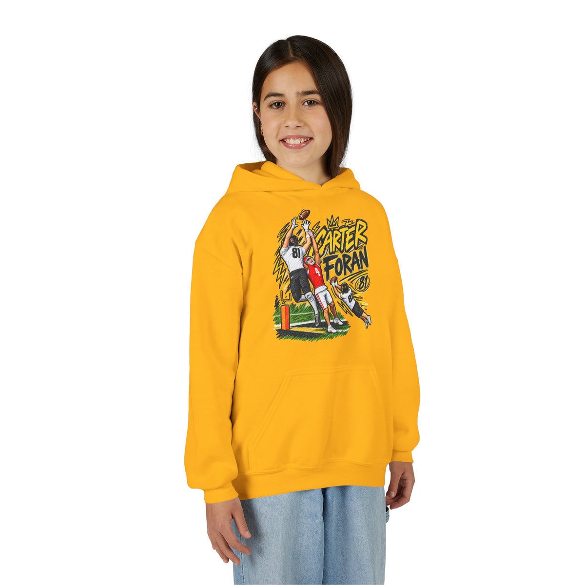 YOUTH Saturday Standouts Sketch Series - CARTER FORAN Graphic Hoodie