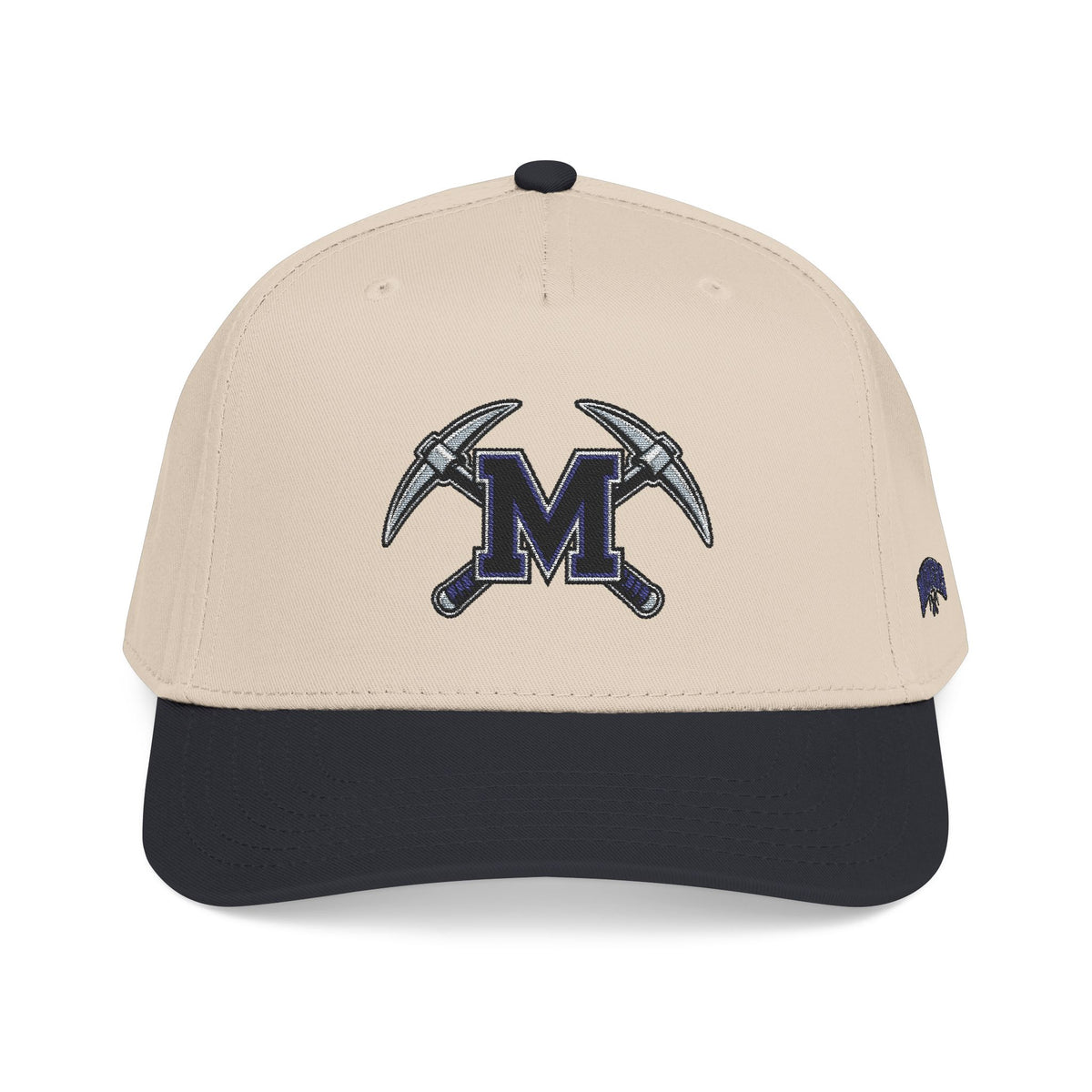 Miners Block Logo Mid Profile Baseball Cap