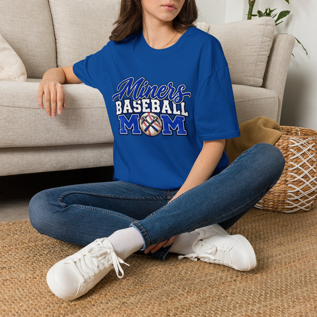 Miners Baseball Mom T-Shirt