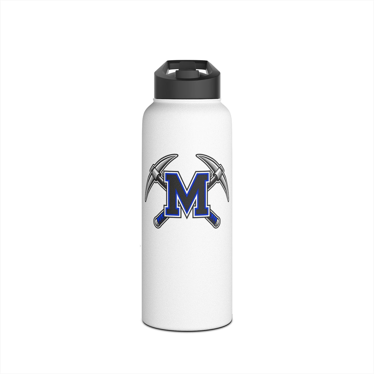 Miners Logo Stainless Steel Water Bottle – 12 Oz/18 Oz/32 Oz Insulated Sports Bottle