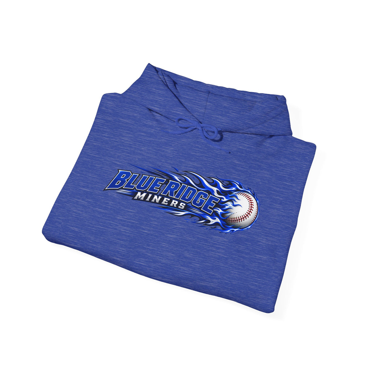 Blue Ridge Miners Flaming Baseball Hoodie – Flaming Ball Hoodie