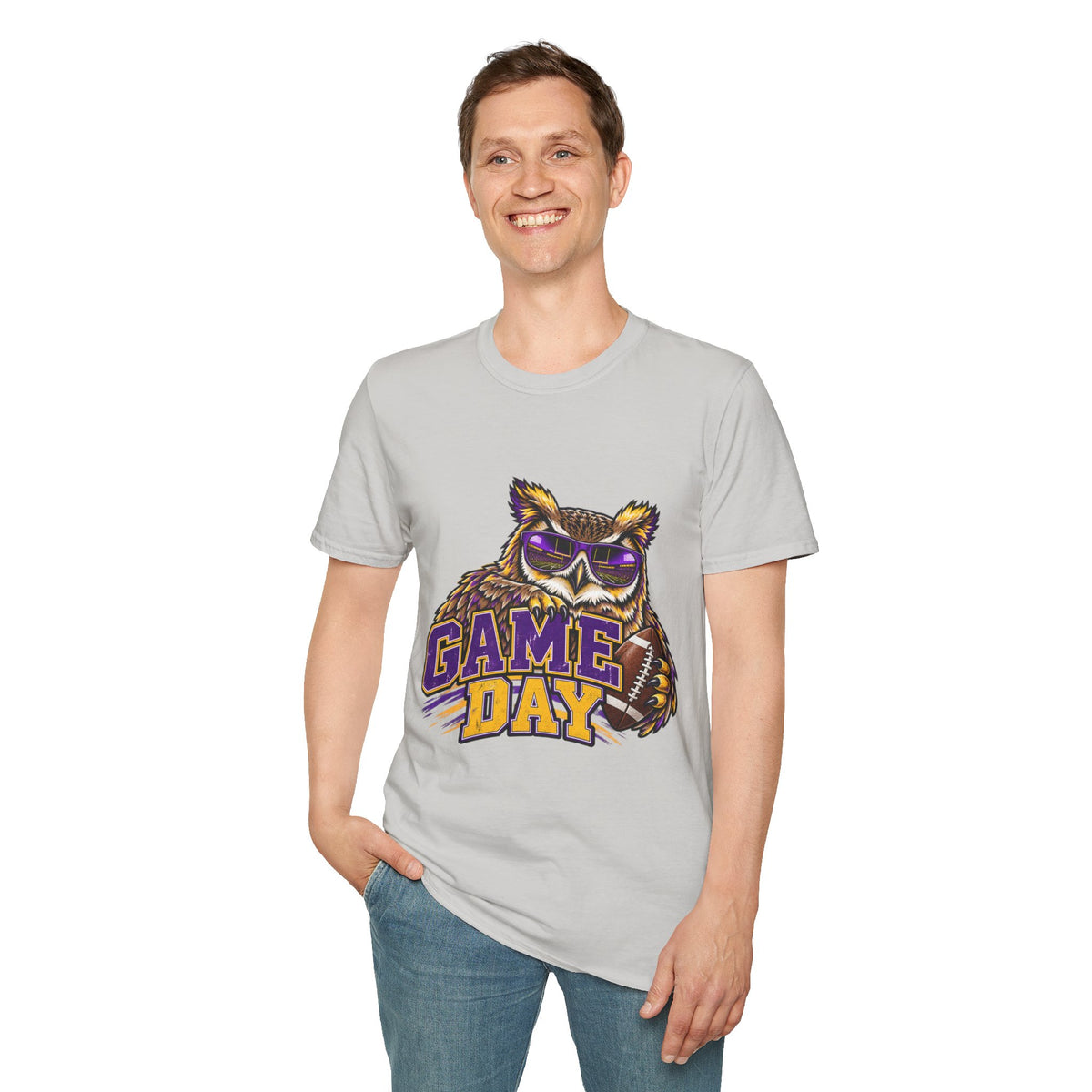 Game Day Owl T-Shirt — Vintage Sports Mascot Tee