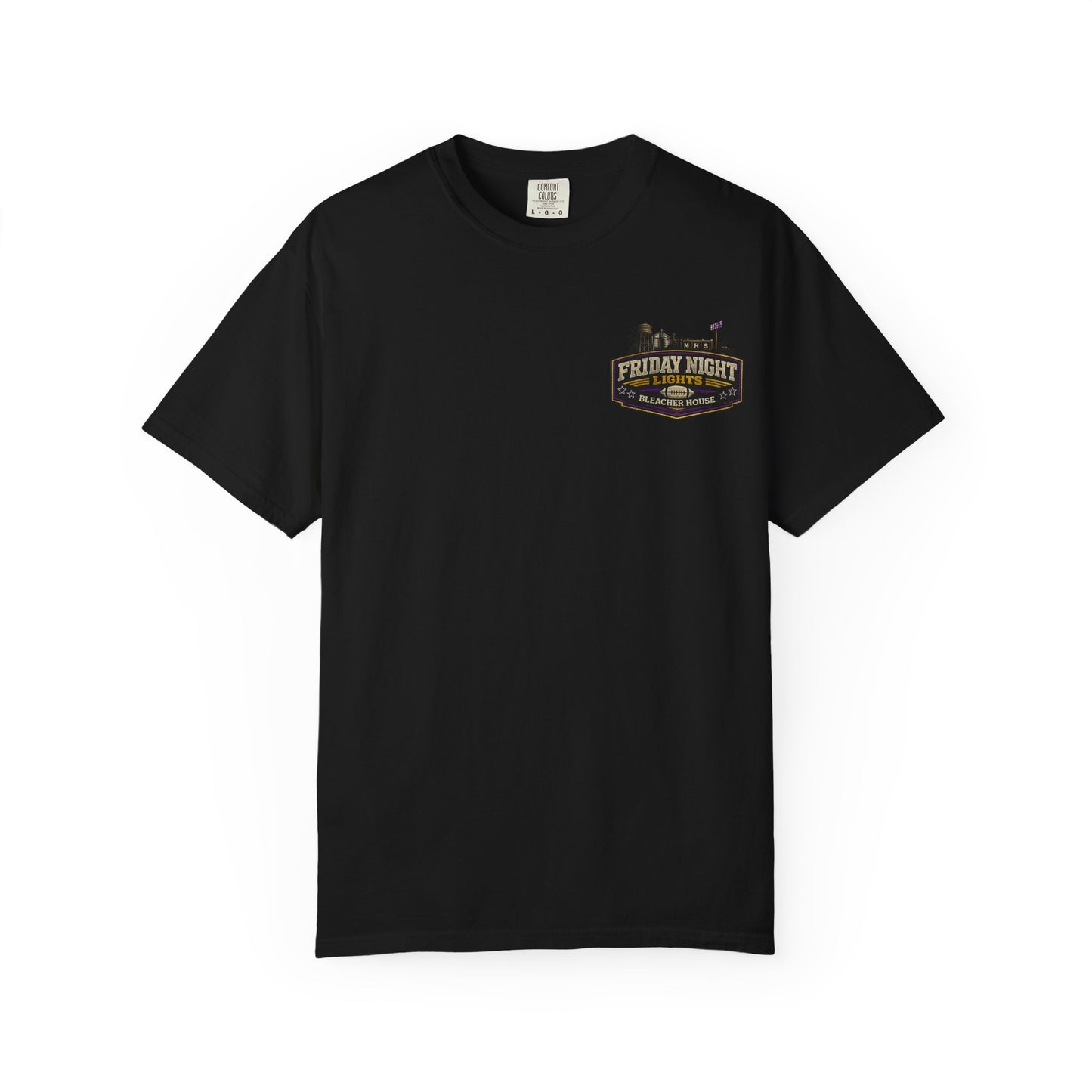 Friday Night Lights T shirt - MONTICELLO Edition - Collector's Edition (Front Patch + Back Design)