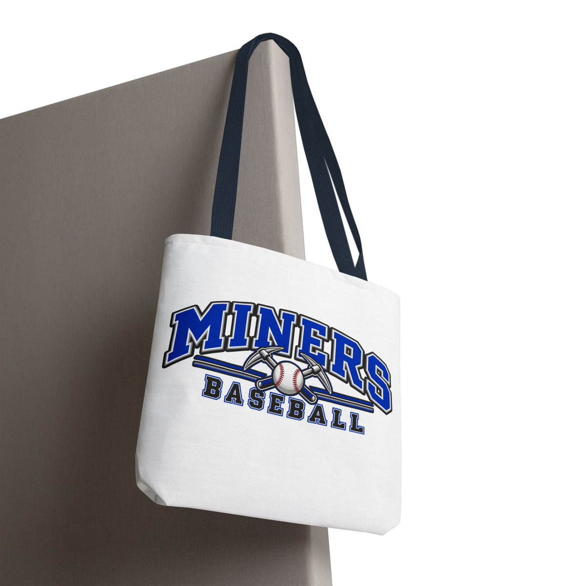 Miners Baseball Tote Bag — Team Logo Sports Carryall