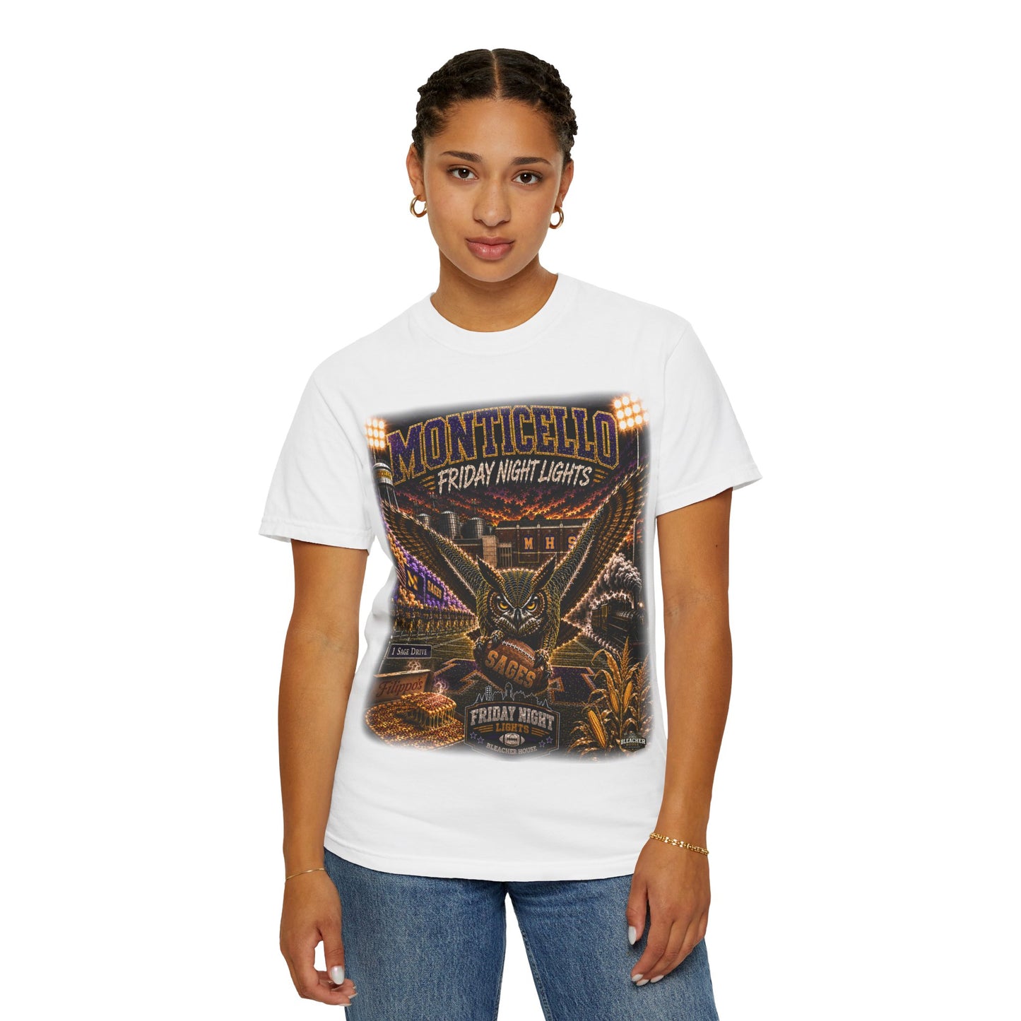 Friday Night Lights T Shirt- MONTICELLO Edition